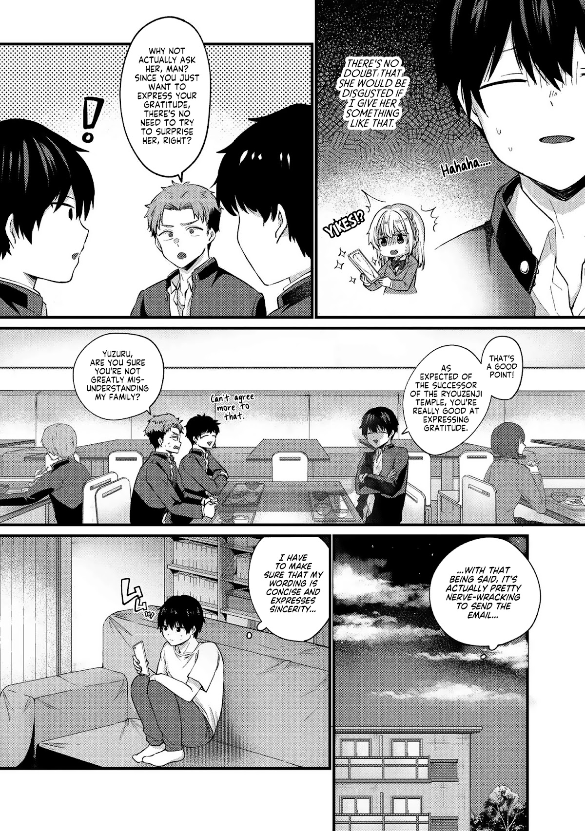 About that time I didn't want to have a matchmaking interview, so I set some impossible conditions and then my classmate showed up Chapter 3 page 14 - Chapter 3