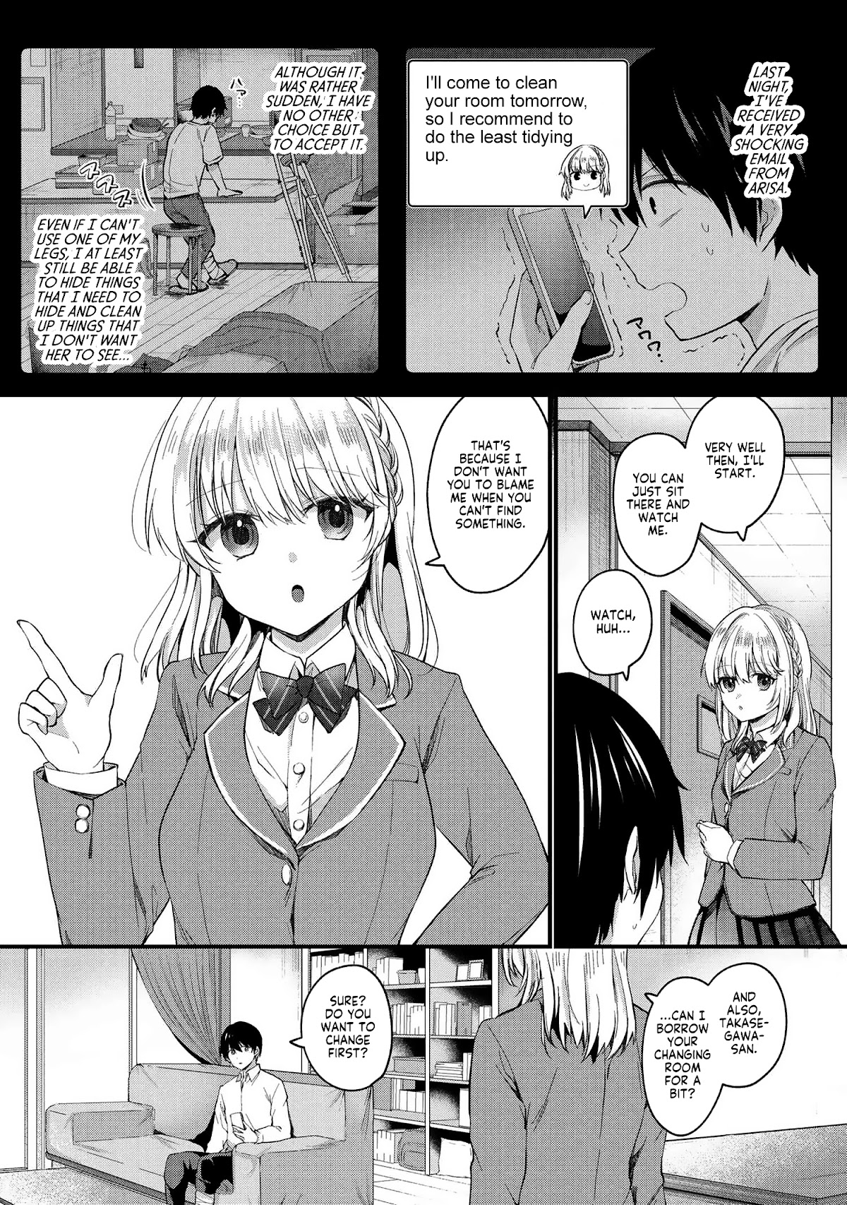 About that time I didn't want to have a matchmaking interview, so I set some impossible conditions and then my classmate showed up Chapter 3 page 2 - Chapter 3
