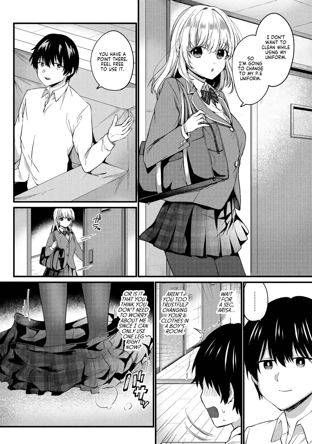 About that time I didn't want to have a matchmaking interview, so I set some impossible conditions and then my classmate showed up Chapter 3 page 3 - Chapter 3