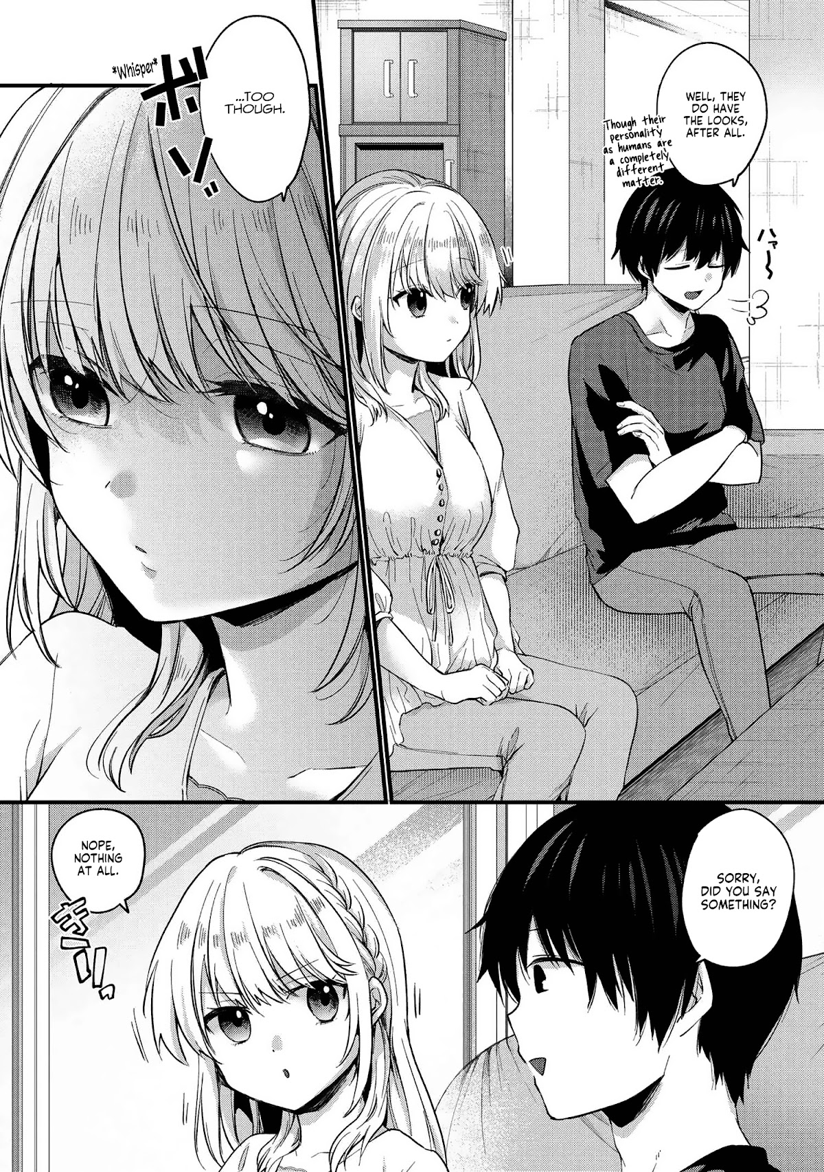 About that time I didn't want to have a matchmaking interview, so I set some impossible conditions and then my classmate showed up Chapter 3 page 32 - Chapter 3