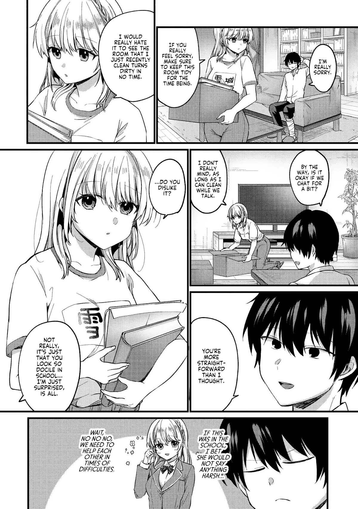 About that time I didn't want to have a matchmaking interview, so I set some impossible conditions and then my classmate showed up Chapter 3 page 5 - Chapter 3