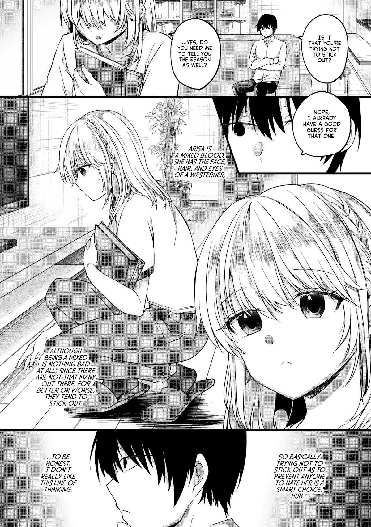 About that time I didn't want to have a matchmaking interview, so I set some impossible conditions and then my classmate showed up Chapter 3 page 6 - Chapter 3