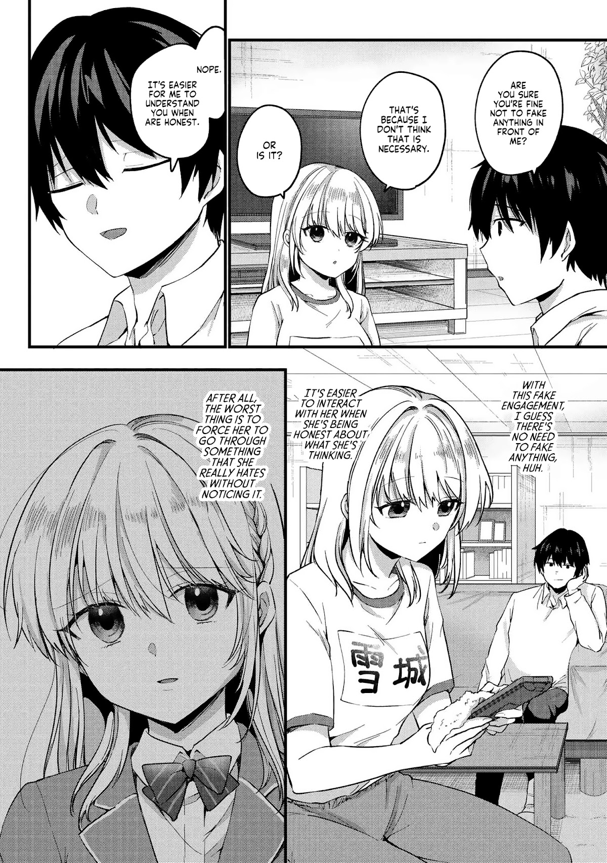 About that time I didn't want to have a matchmaking interview, so I set some impossible conditions and then my classmate showed up Chapter 3 page 7 - Chapter 3