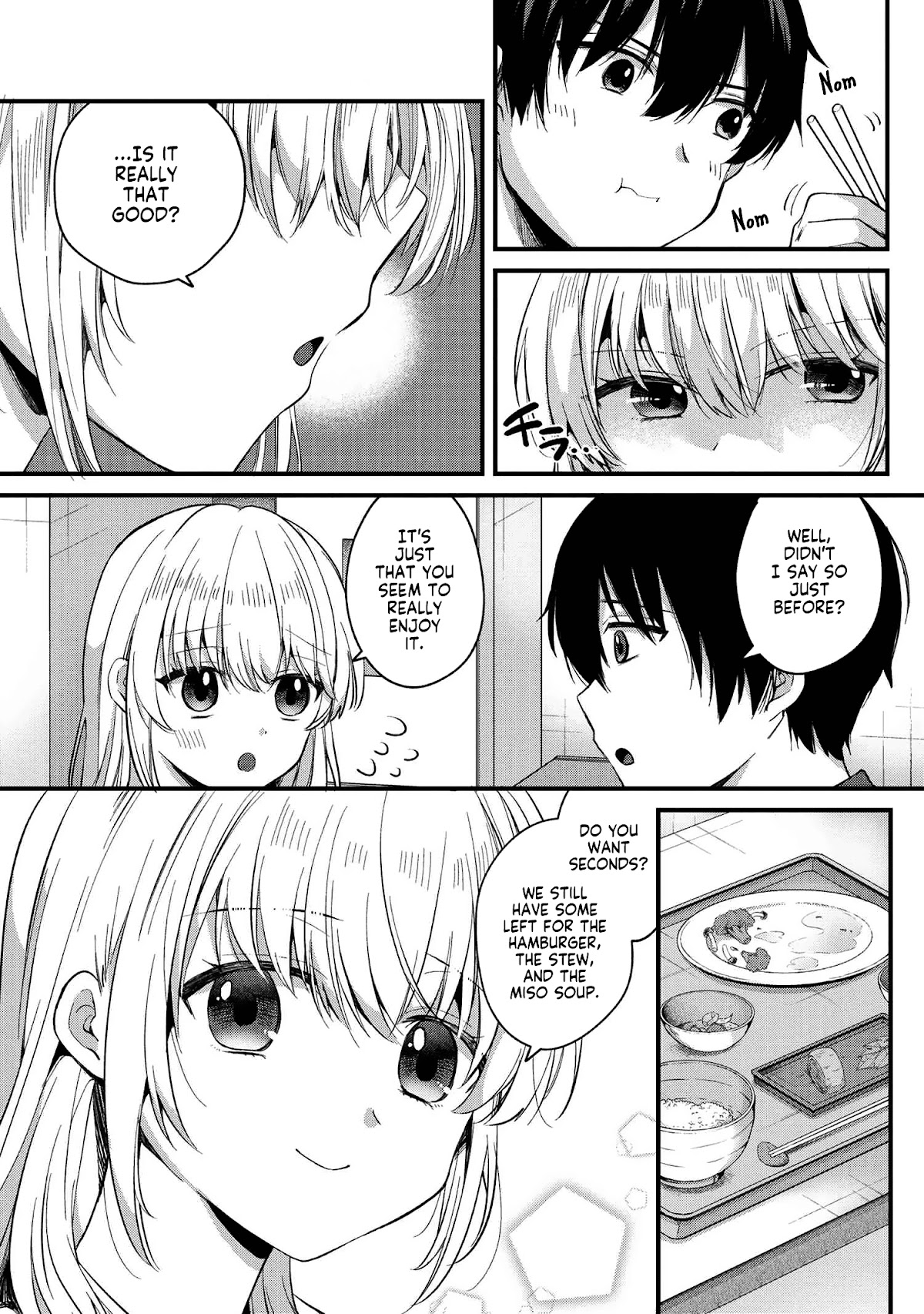 About that time I didn't want to have a matchmaking interview, so I set some impossible conditions and then my classmate showed up Chapter 4 page 12 - Chapter 4