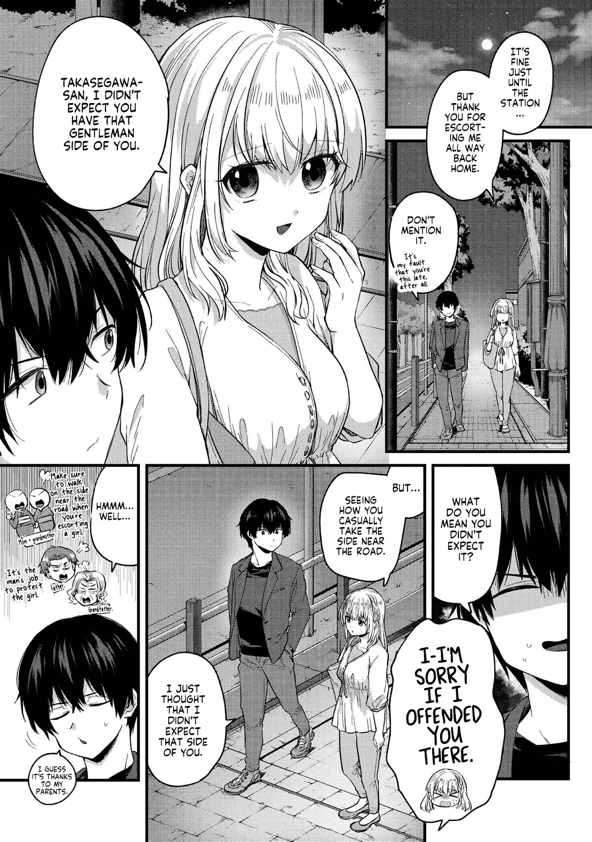 About that time I didn't want to have a matchmaking interview, so I set some impossible conditions and then my classmate showed up Chapter 4 page 14 - Chapter 4