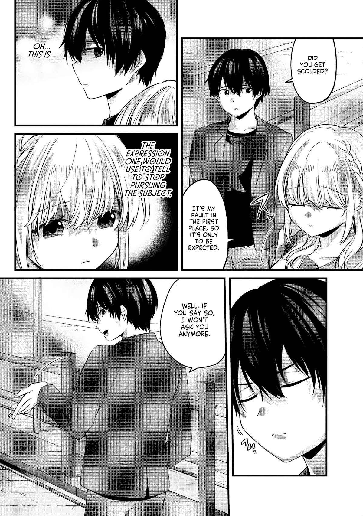 About that time I didn't want to have a matchmaking interview, so I set some impossible conditions and then my classmate showed up Chapter 4 page 17 - Chapter 4