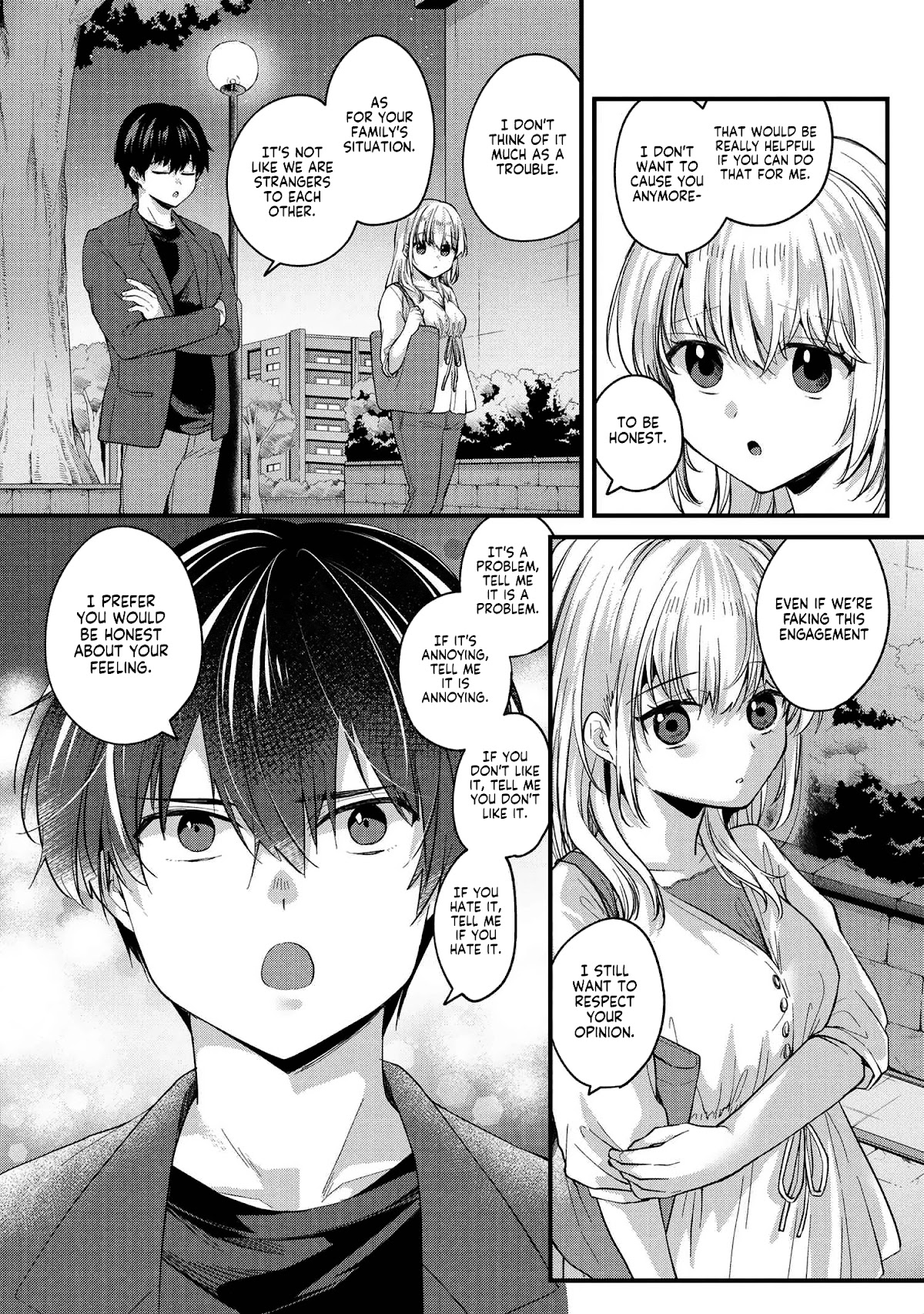 About that time I didn't want to have a matchmaking interview, so I set some impossible conditions and then my classmate showed up Chapter 4 page 18 - Chapter 4