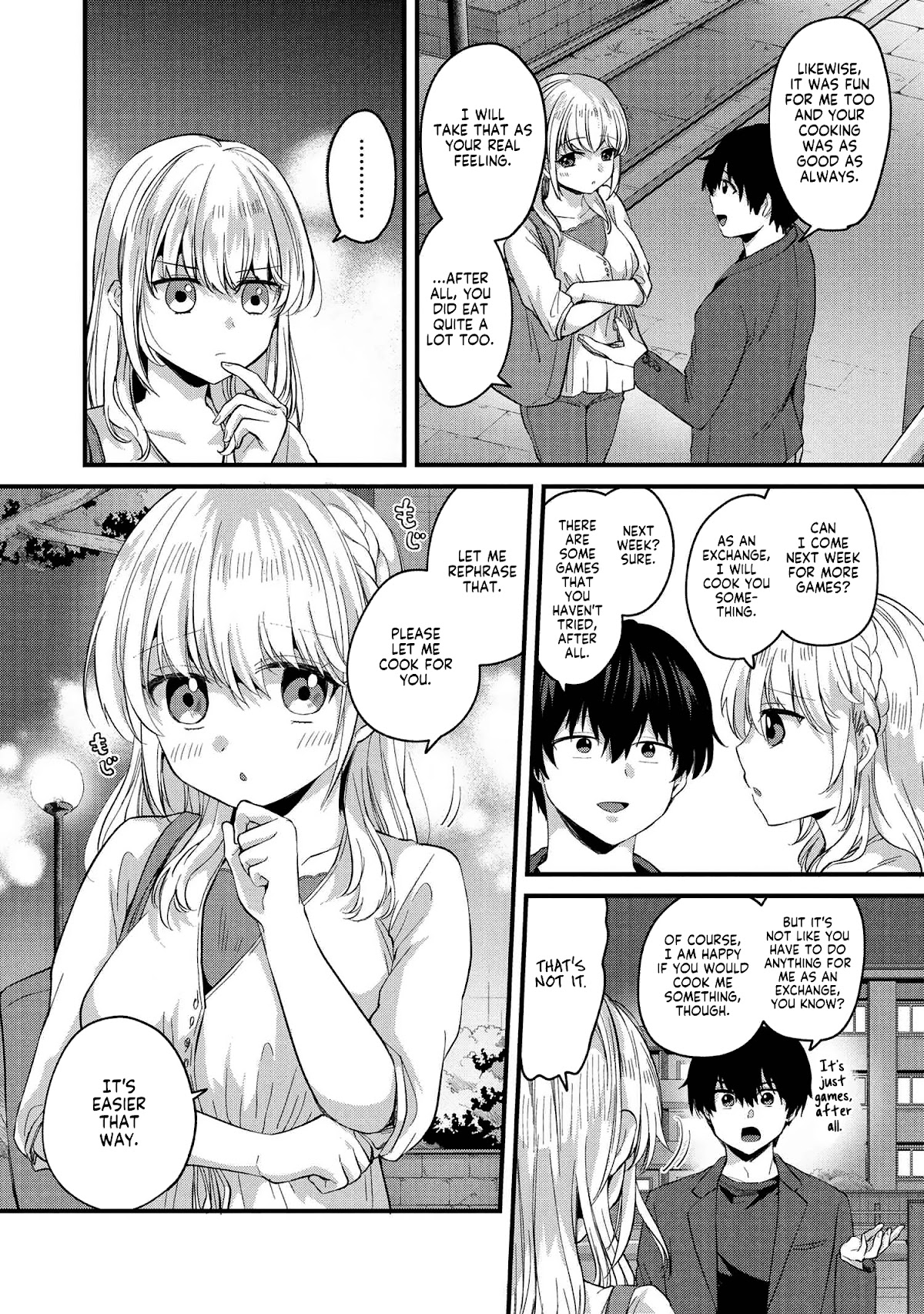 About that time I didn't want to have a matchmaking interview, so I set some impossible conditions and then my classmate showed up Chapter 4 page 21 - Chapter 4
