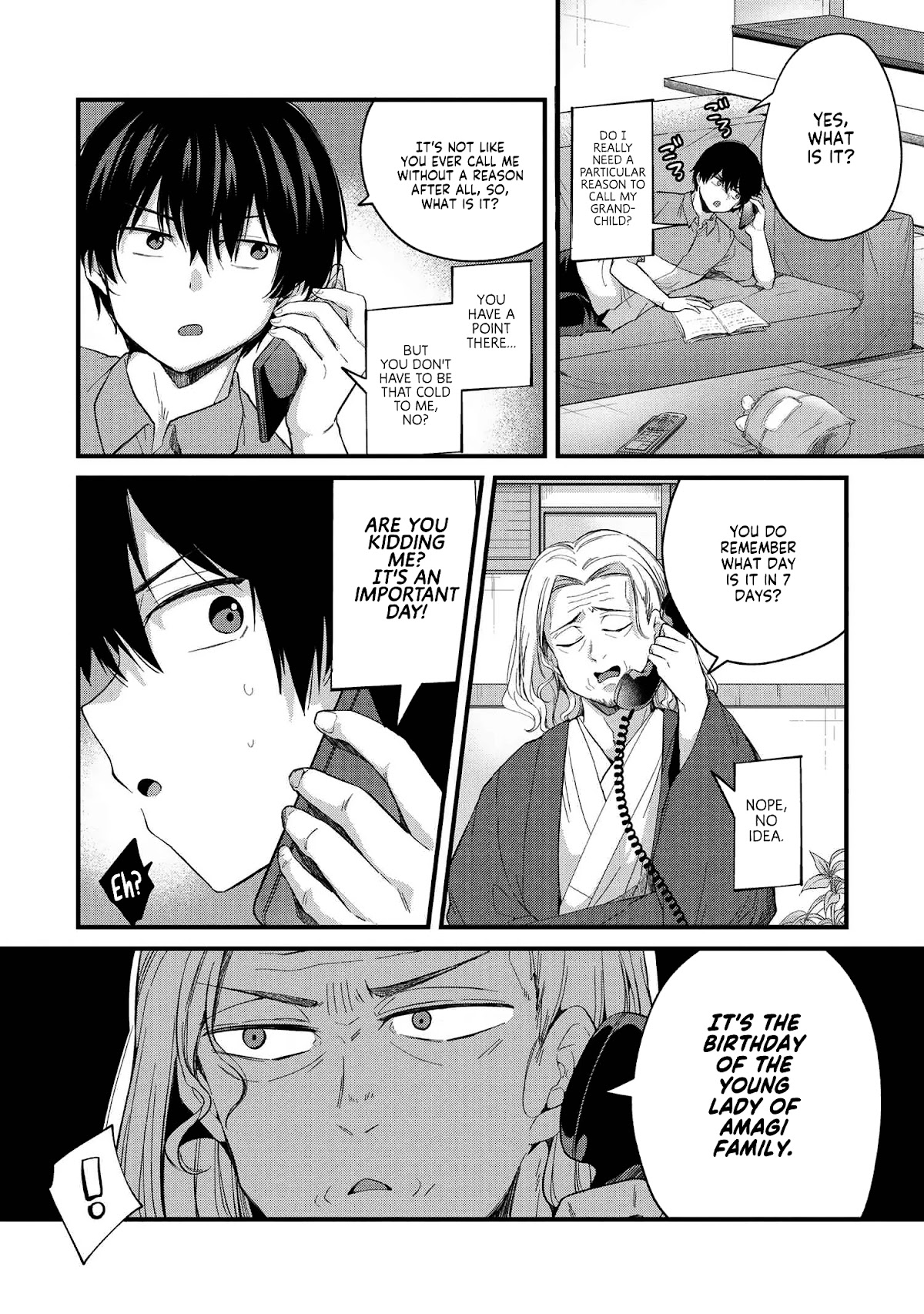 About that time I didn't want to have a matchmaking interview, so I set some impossible conditions and then my classmate showed up Chapter 4 page 23 - Chapter 4