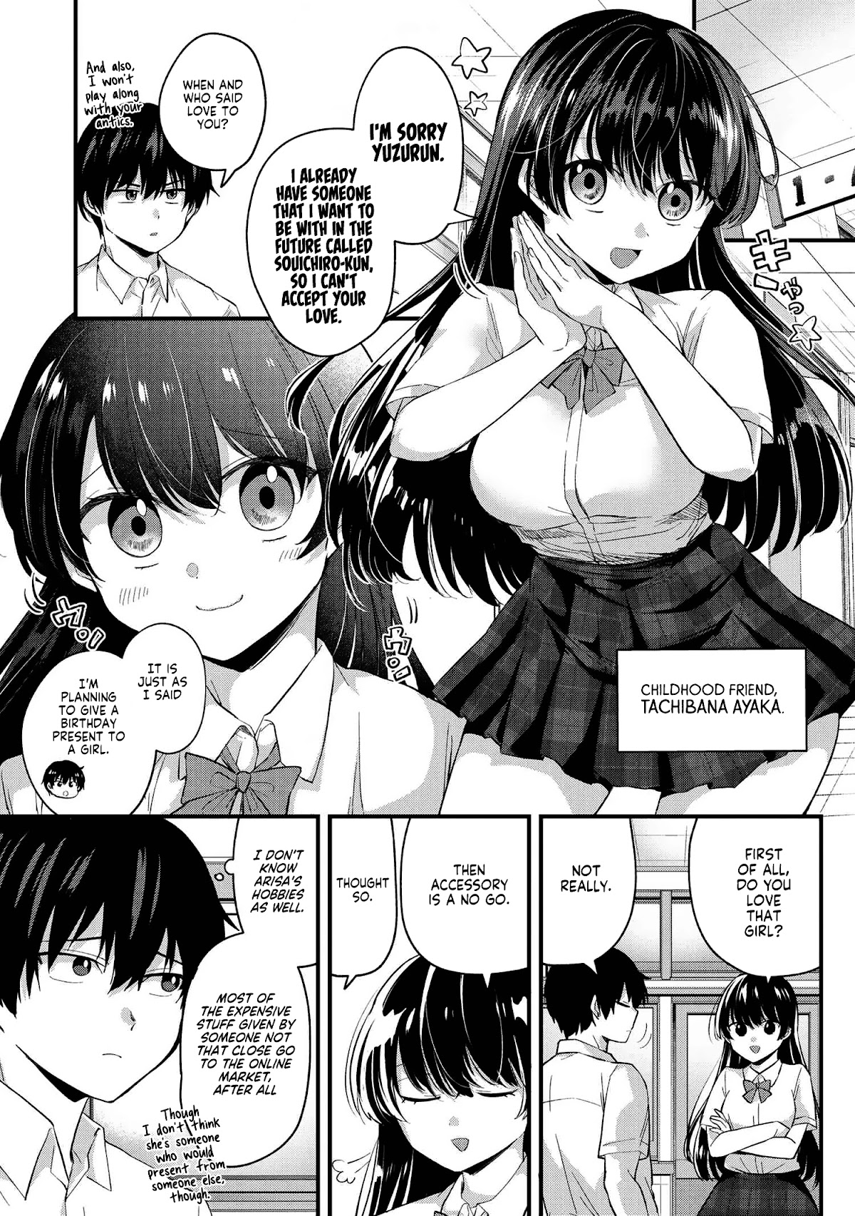About that time I didn't want to have a matchmaking interview, so I set some impossible conditions and then my classmate showed up Chapter 4 page 26 - Chapter 4