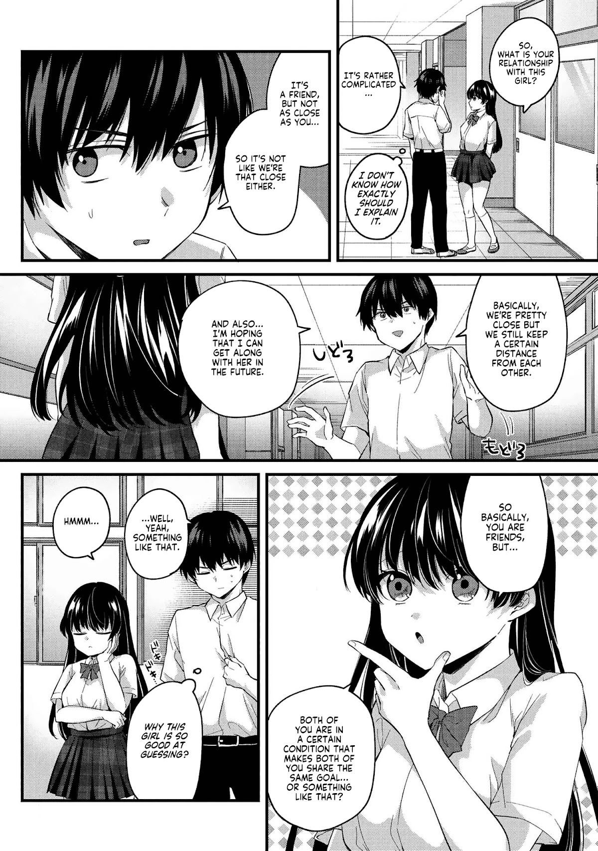 About that time I didn't want to have a matchmaking interview, so I set some impossible conditions and then my classmate showed up Chapter 4 page 27 - Chapter 4
