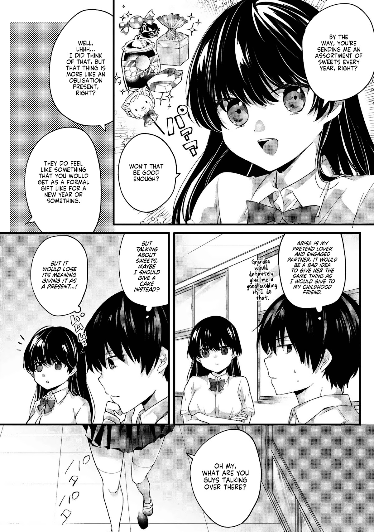 About that time I didn't want to have a matchmaking interview, so I set some impossible conditions and then my classmate showed up Chapter 4 page 28 - Chapter 4