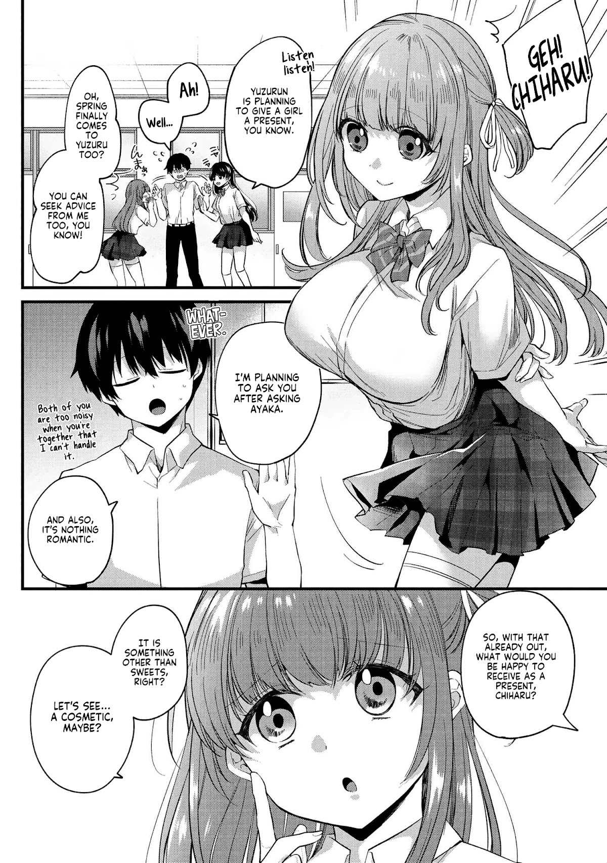 About that time I didn't want to have a matchmaking interview, so I set some impossible conditions and then my classmate showed up Chapter 4 page 29 - Chapter 4