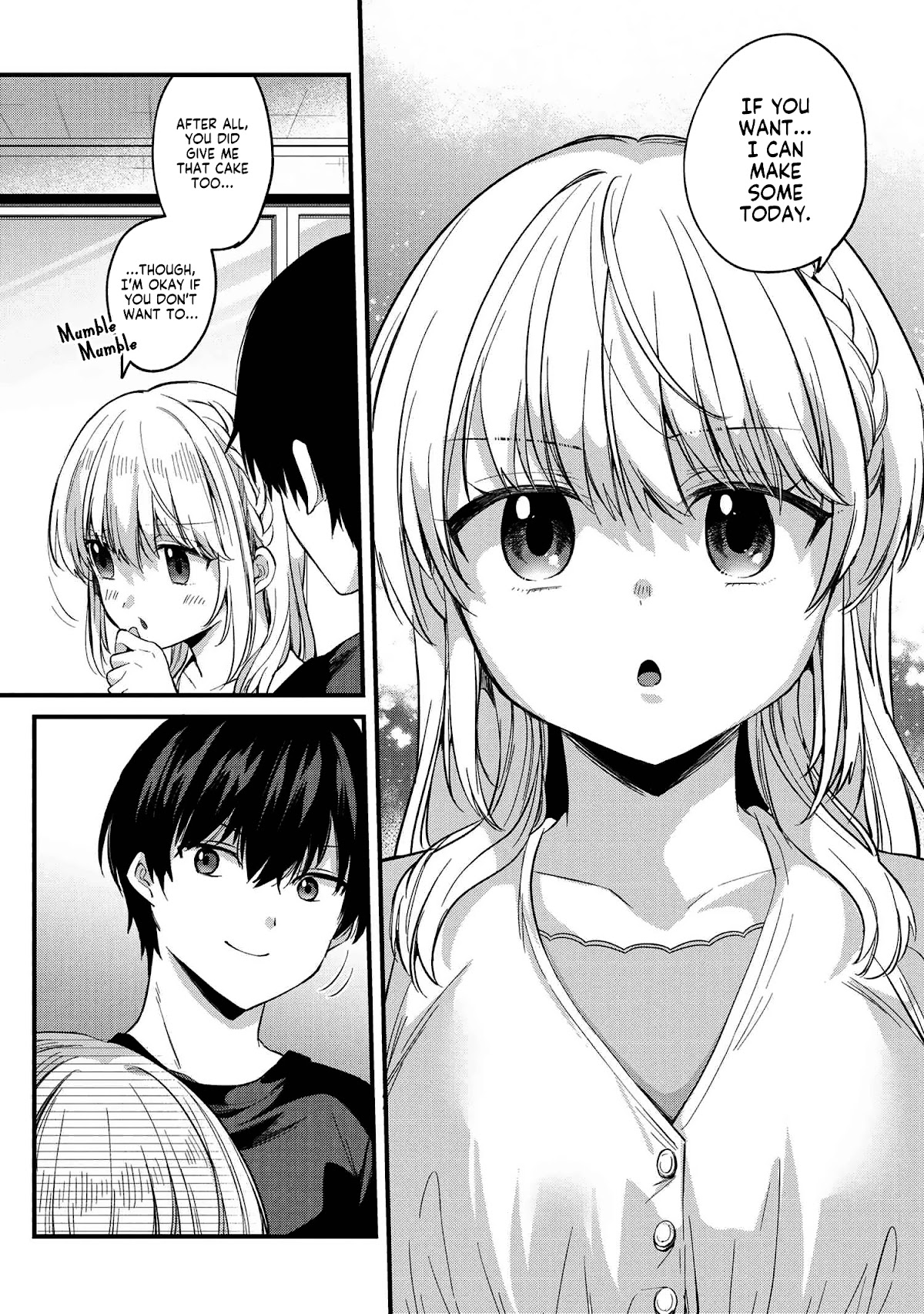 About that time I didn't want to have a matchmaking interview, so I set some impossible conditions and then my classmate showed up Chapter 4 page 7 - Chapter 4