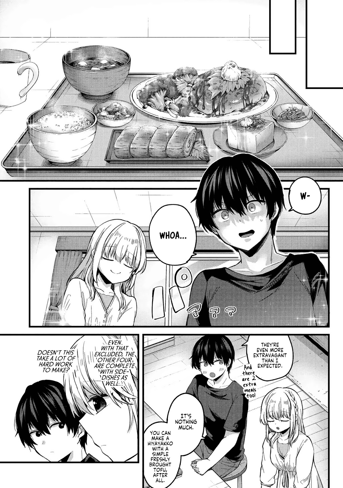 About that time I didn't want to have a matchmaking interview, so I set some impossible conditions and then my classmate showed up Chapter 4 page 8 - Chapter 4