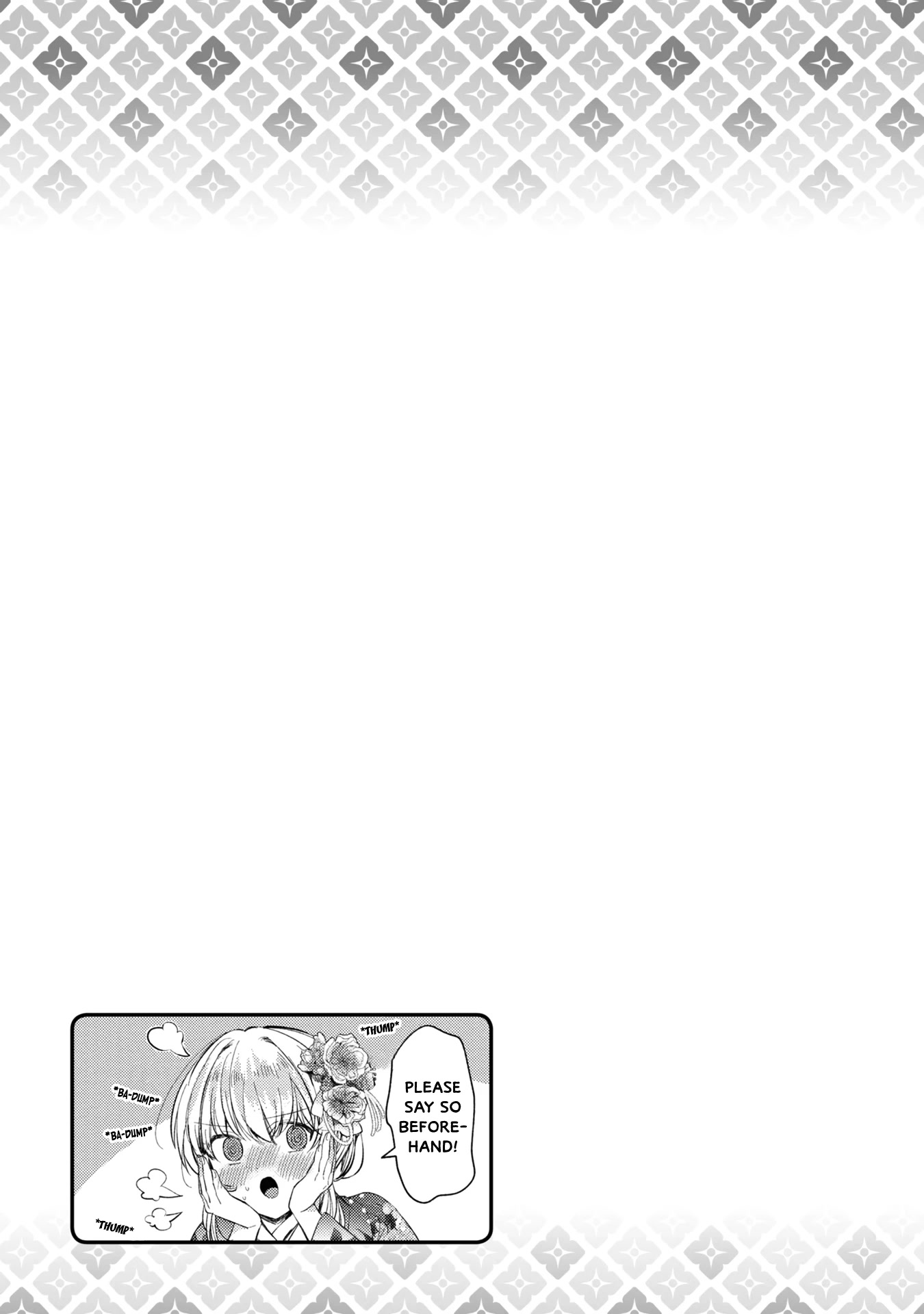 About that time I didn't want to have a matchmaking interview, so I set some impossible conditions and then my classmate showed up Chapter 5.5 page 4 - Chapter 5.5: Volume Extras
