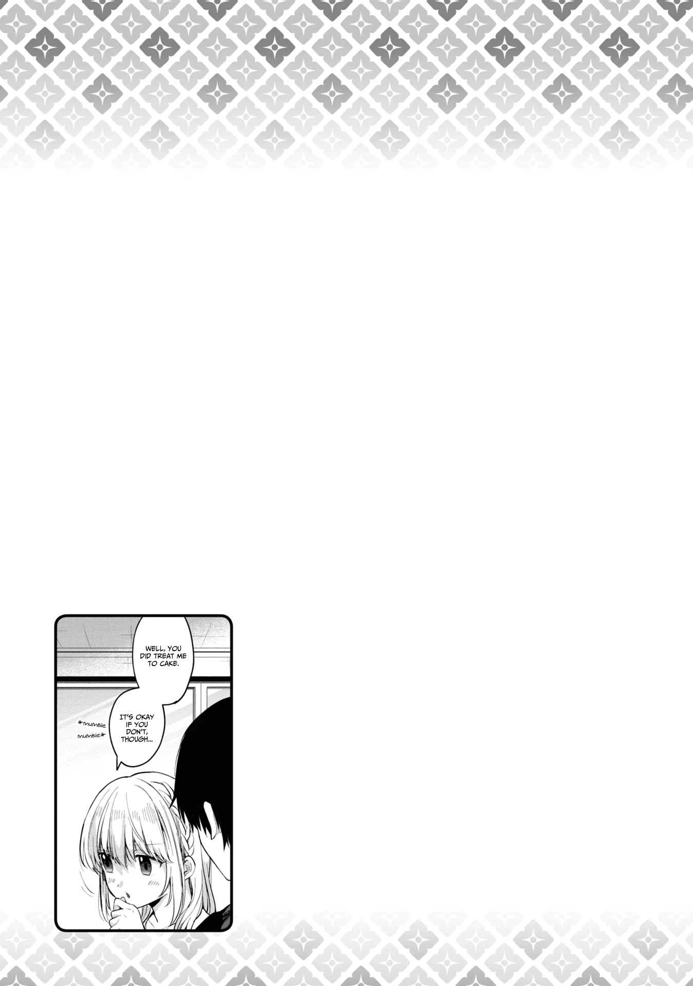 About that time I didn't want to have a matchmaking interview, so I set some impossible conditions and then my classmate showed up Chapter 5.5 page 7 - Chapter 5.5: Volume Extras