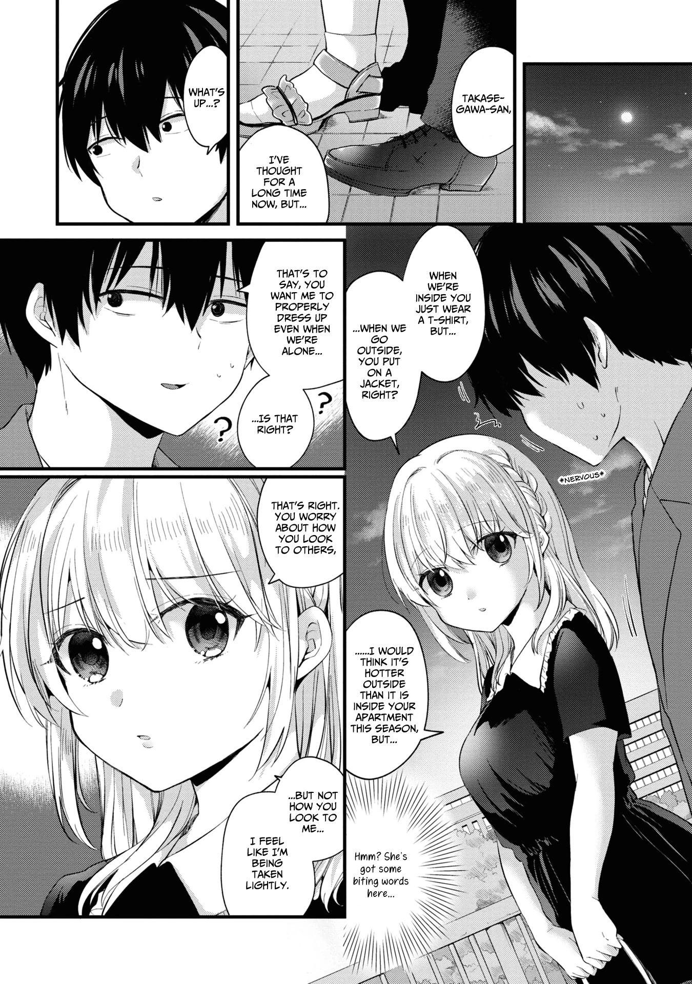About that time I didn't want to have a matchmaking interview, so I set some impossible conditions and then my classmate showed up Chapter 5 page 12 - Chapter 5: That Time I Set Some Impossible Conditions and Then My Classmate Showed Up (5)