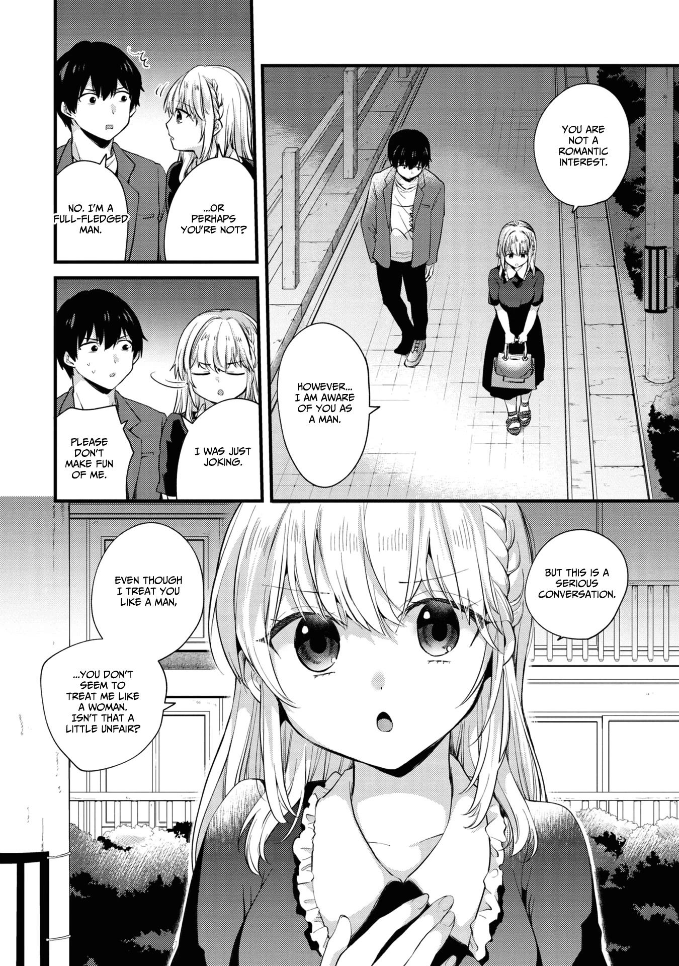 About that time I didn't want to have a matchmaking interview, so I set some impossible conditions and then my classmate showed up Chapter 5 page 16 - Chapter 5: That Time I Set Some Impossible Conditions and Then My Classmate Showed Up (5)