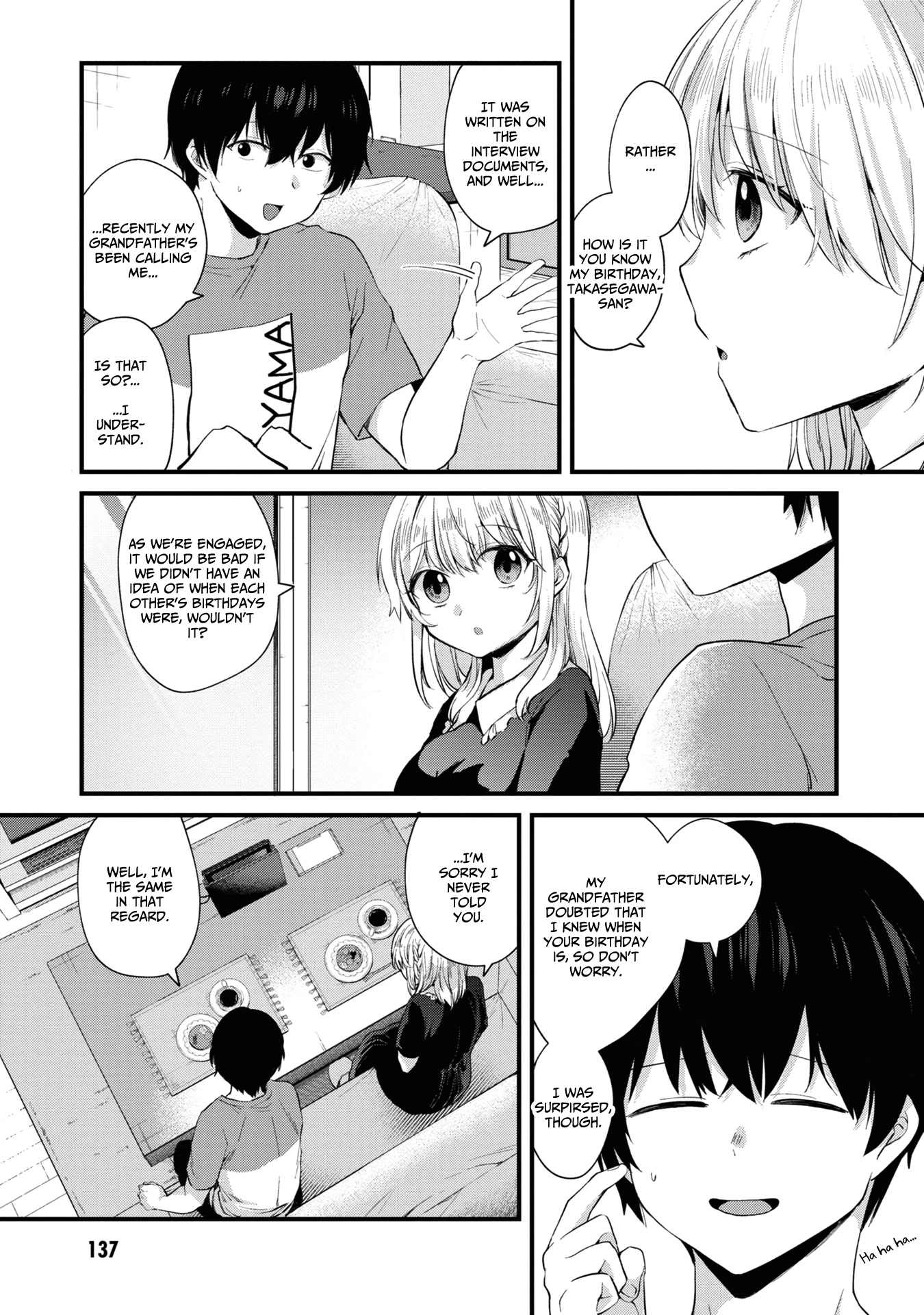 About that time I didn't want to have a matchmaking interview, so I set some impossible conditions and then my classmate showed up Chapter 5 page 3 - Chapter 5: That Time I Set Some Impossible Conditions and Then My Classmate Showed Up (5)