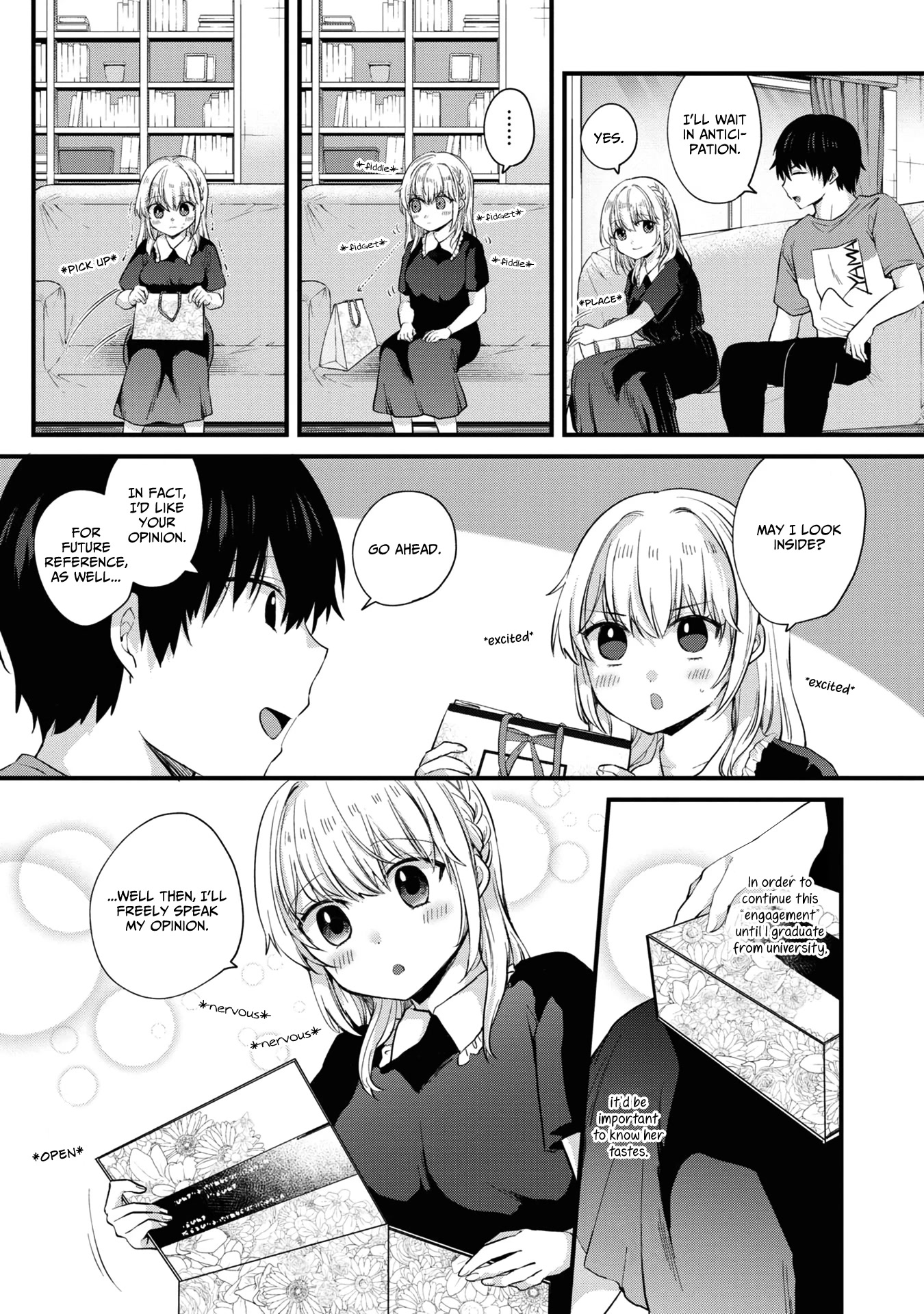 About that time I didn't want to have a matchmaking interview, so I set some impossible conditions and then my classmate showed up Chapter 5 page 8 - Chapter 5: That Time I Set Some Impossible Conditions and Then My Classmate Showed Up (5)