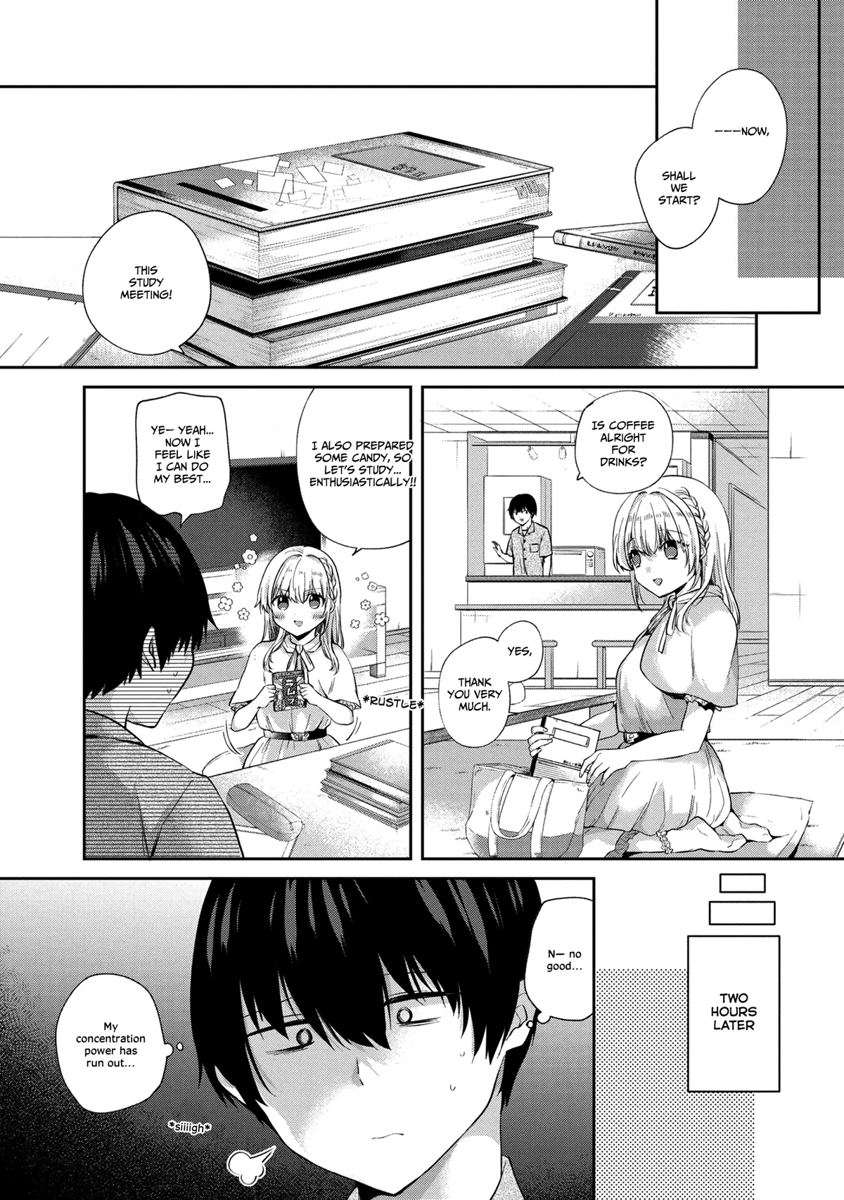 About that time I didn't want to have a matchmaking interview, so I set some impossible conditions and then my classmate showed up Chapter 6.1 page 7 - Chapter 6.1: "Takasegawa" Yuzuru and Yukishiro Alisa (1)