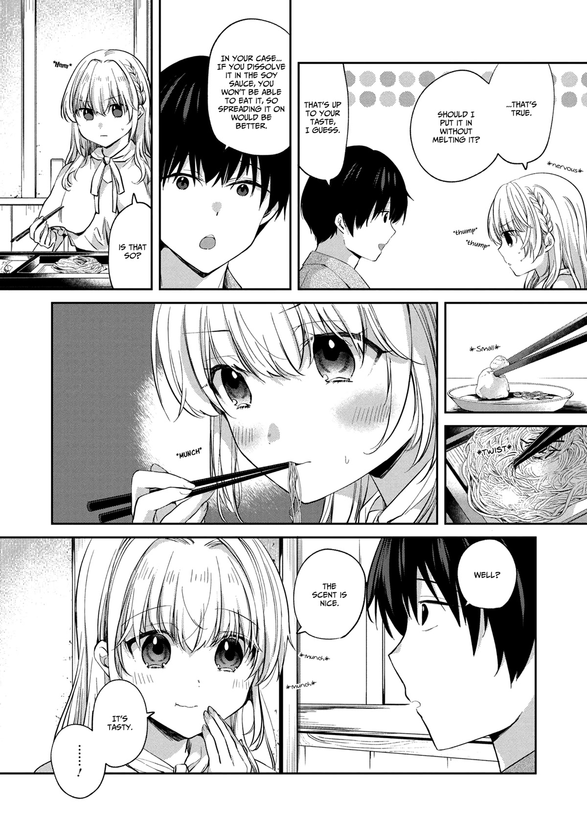 About that time I didn't want to have a matchmaking interview, so I set some impossible conditions and then my classmate showed up Chapter 6.2 page 4 - Chapter 6.2: "Takasegawa" Yuzuru and Yukishiro Alisa (1) - Part 2
