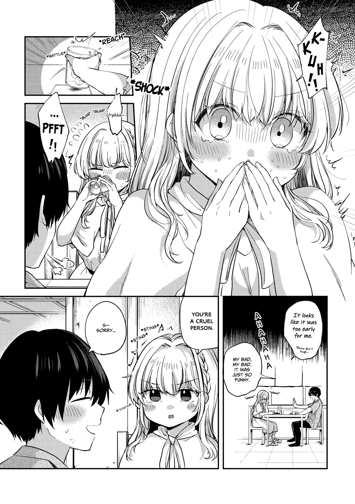 About that time I didn't want to have a matchmaking interview, so I set some impossible conditions and then my classmate showed up Chapter 6.2 page 5 - Chapter 6.2: "Takasegawa" Yuzuru and Yukishiro Alisa (1) - Part 2