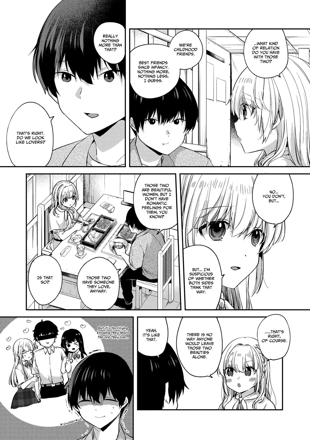 About that time I didn't want to have a matchmaking interview, so I set some impossible conditions and then my classmate showed up Chapter 6.2 page 7 - Chapter 6.2: "Takasegawa" Yuzuru and Yukishiro Alisa (1) - Part 2
