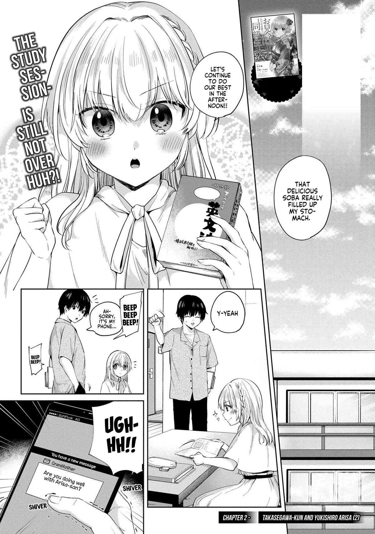About that time I didn't want to have a matchmaking interview, so I set some impossible conditions and then my classmate showed up Chapter 7 page 1 - Chapter 7: "Takasegawa" Yuzuru and Yukishiro Alisa (2)