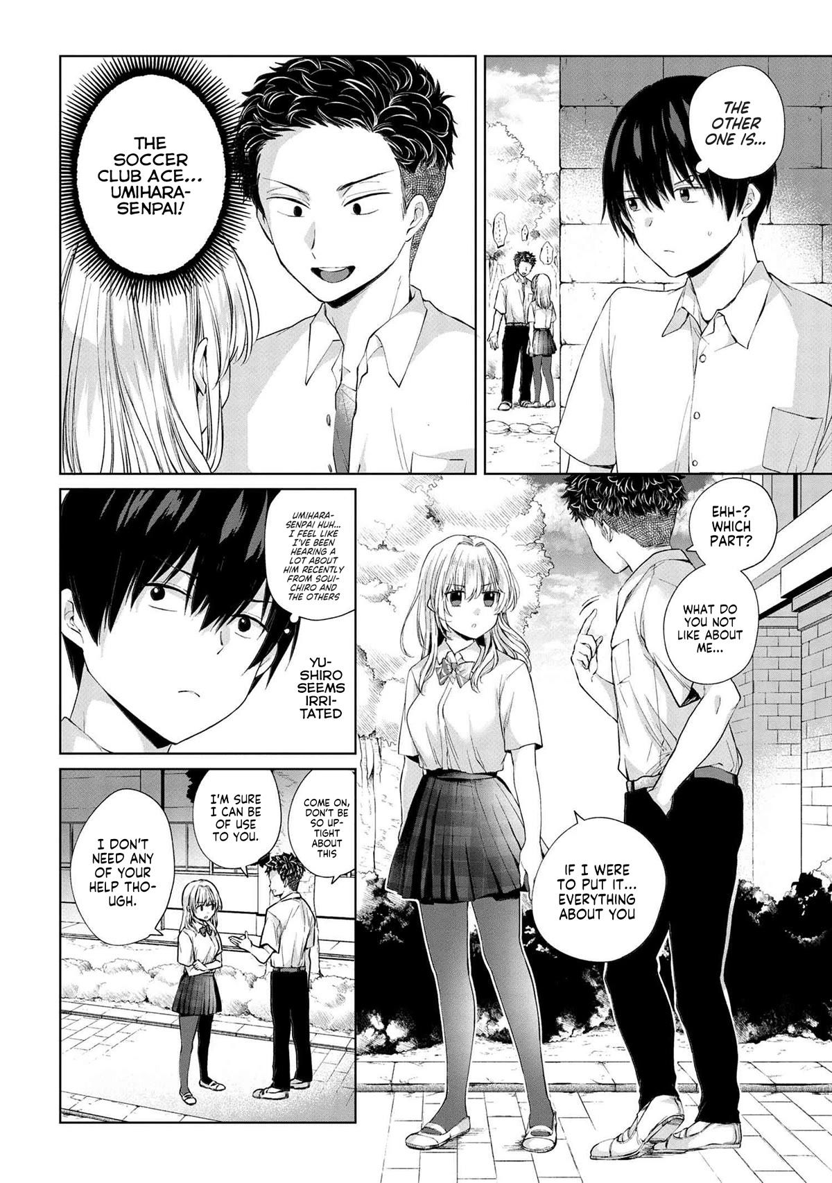 About that time I didn't want to have a matchmaking interview, so I set some impossible conditions and then my classmate showed up Chapter 7 page 14 - Chapter 7: "Takasegawa" Yuzuru and Yukishiro Alisa (2)