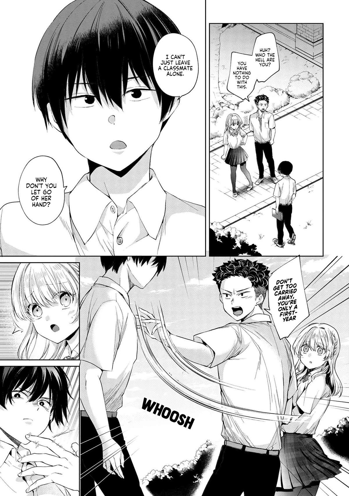 About that time I didn't want to have a matchmaking interview, so I set some impossible conditions and then my classmate showed up Chapter 7 page 17 - Chapter 7: "Takasegawa" Yuzuru and Yukishiro Alisa (2)