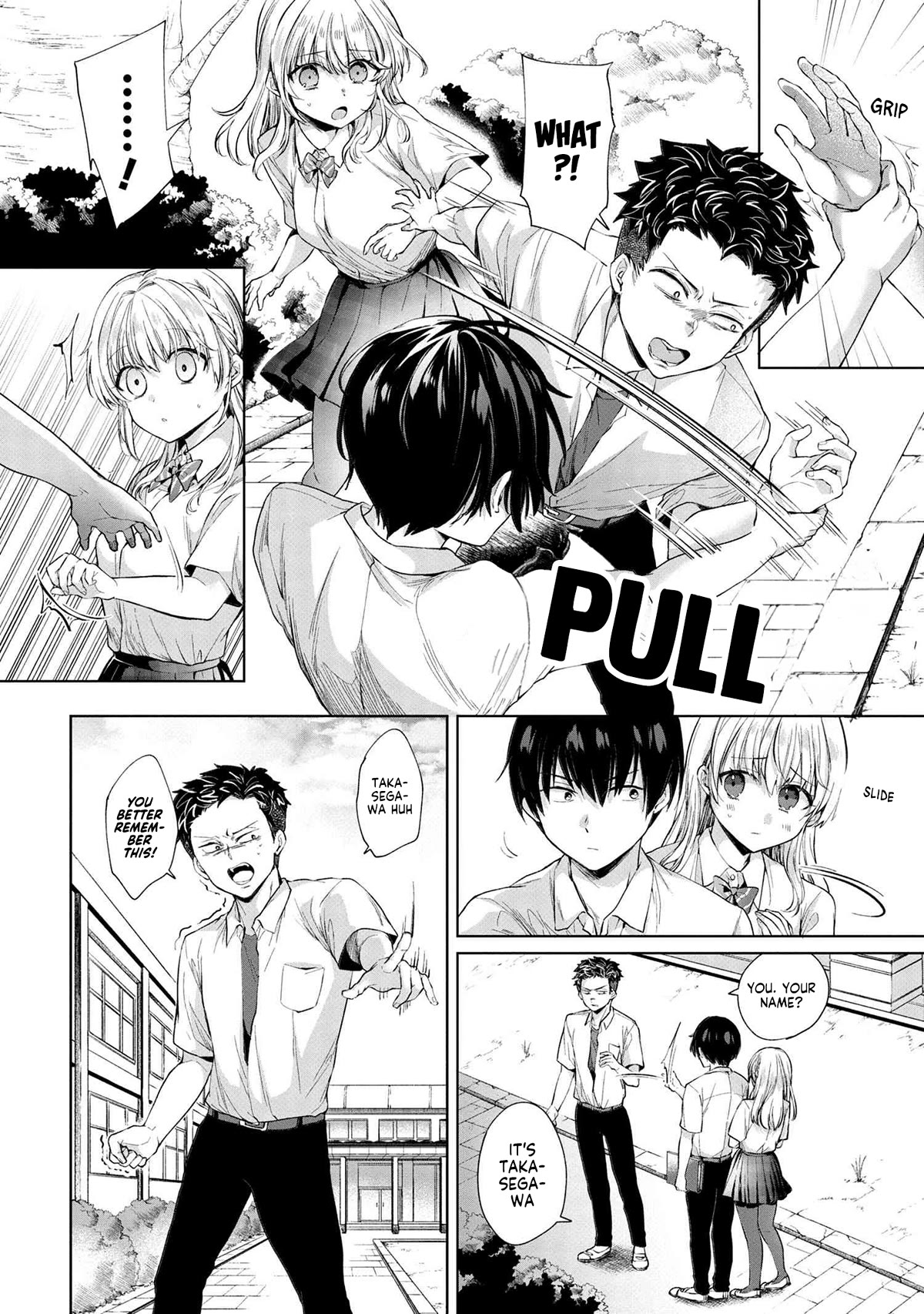 About that time I didn't want to have a matchmaking interview, so I set some impossible conditions and then my classmate showed up Chapter 7 page 18 - Chapter 7: "Takasegawa" Yuzuru and Yukishiro Alisa (2)