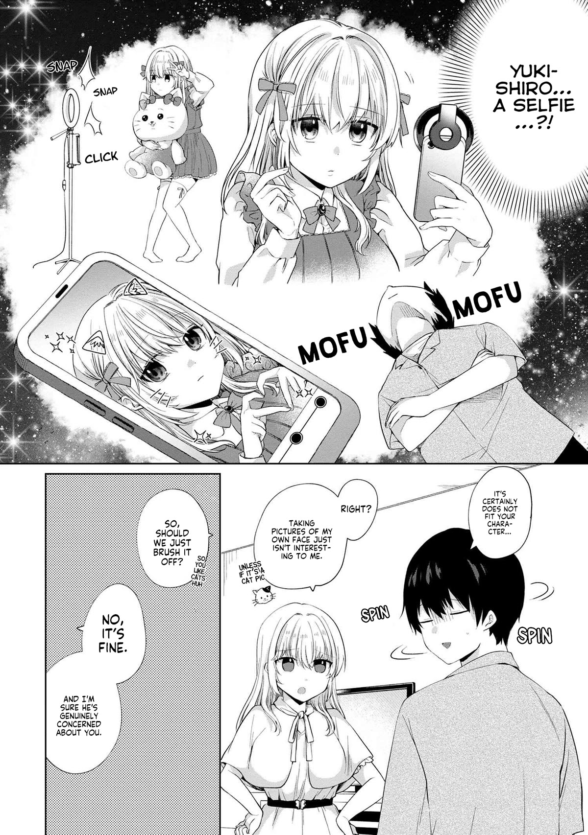 About that time I didn't want to have a matchmaking interview, so I set some impossible conditions and then my classmate showed up Chapter 7 page 4 - Chapter 7: "Takasegawa" Yuzuru and Yukishiro Alisa (2)