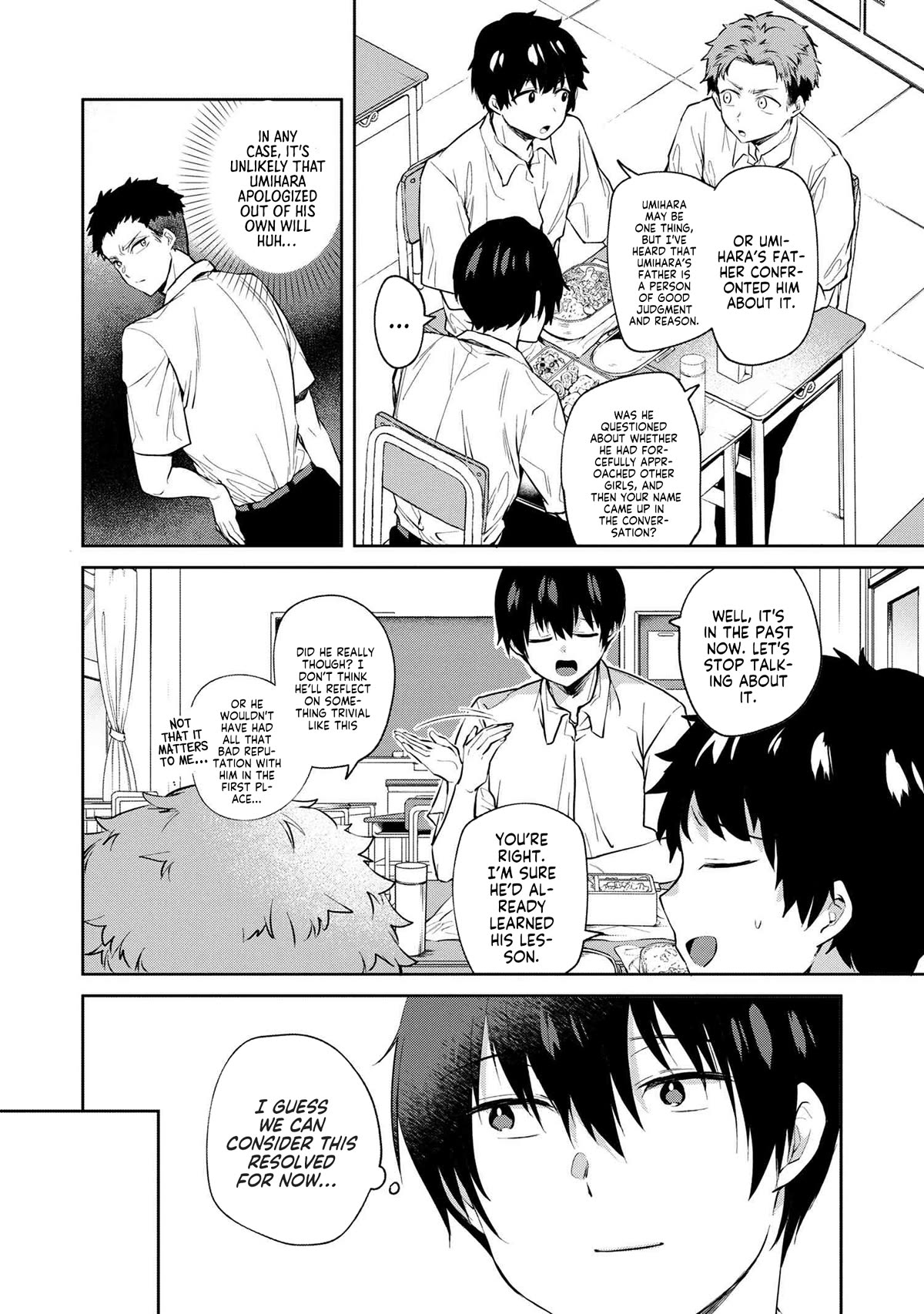 About that time I didn't want to have a matchmaking interview, so I set some impossible conditions and then my classmate showed up Chapter 8.1 page 7 - Chapter 8.1: "Takasegawa" Yuzuru and Yukishiro Alisa (3) - Part 1