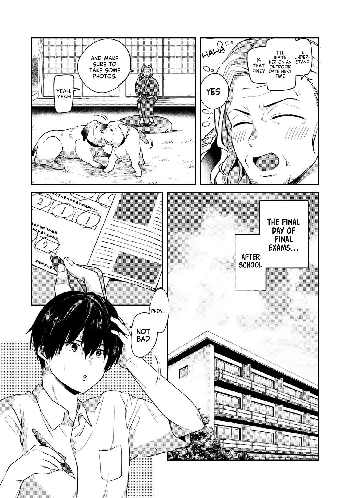 About that time I didn't want to have a matchmaking interview, so I set some impossible conditions and then my classmate showed up Chapter 8.2 page 13 - Chapter 8.2: "Takasegawa" Yuzuru and Yukishiro Arisa (3) - Part 2