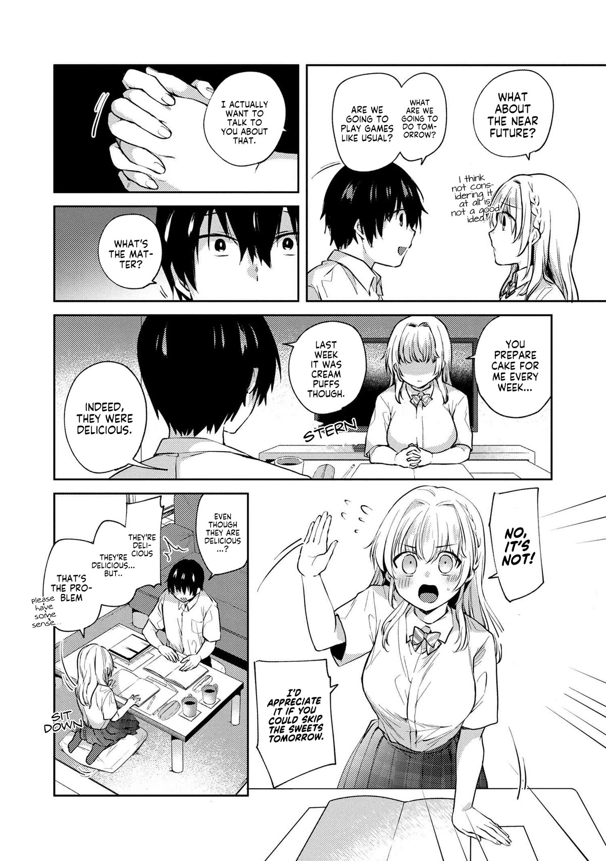 About that time I didn't want to have a matchmaking interview, so I set some impossible conditions and then my classmate showed up Chapter 8.2 page 16 - Chapter 8.2: "Takasegawa" Yuzuru and Yukishiro Arisa (3) - Part 2