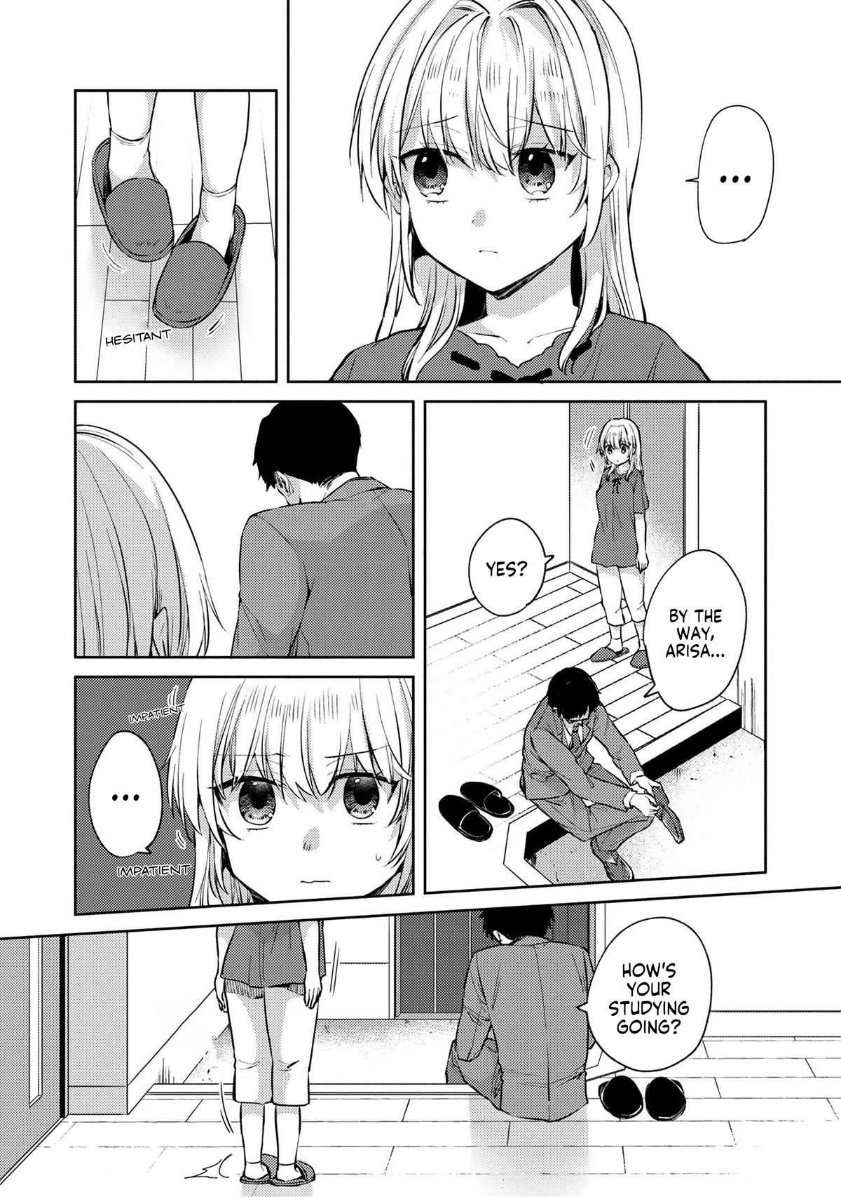 About that time I didn't want to have a matchmaking interview, so I set some impossible conditions and then my classmate showed up Chapter 8.2 page 7 - Chapter 8.2: "Takasegawa" Yuzuru and Yukishiro Arisa (3) - Part 2