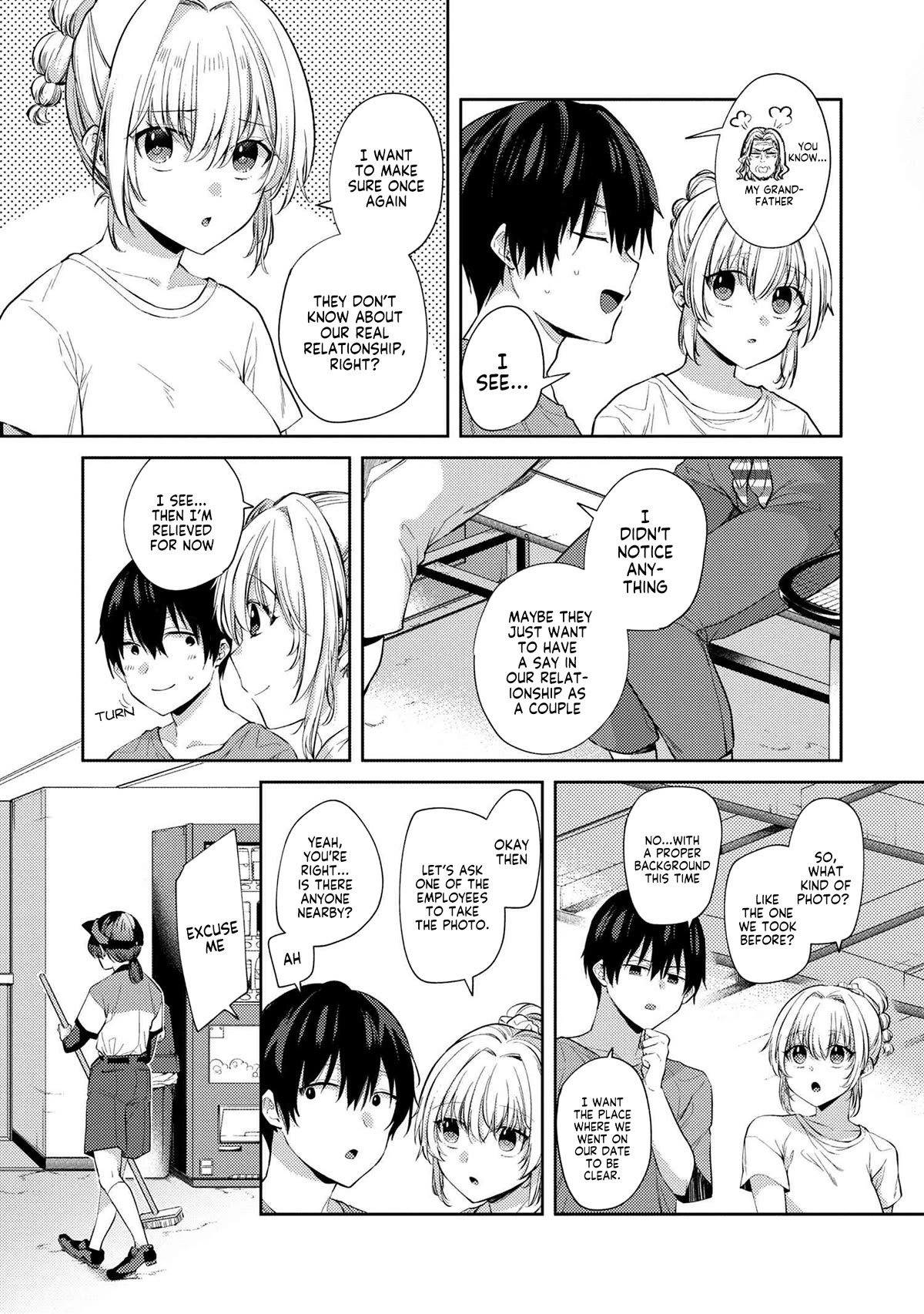 About that time I didn't want to have a matchmaking interview, so I set some impossible conditions and then my classmate showed up Chapter 9.1 page 10 - Chapter 9.1: The first date with my 'fiancée' - Part 1