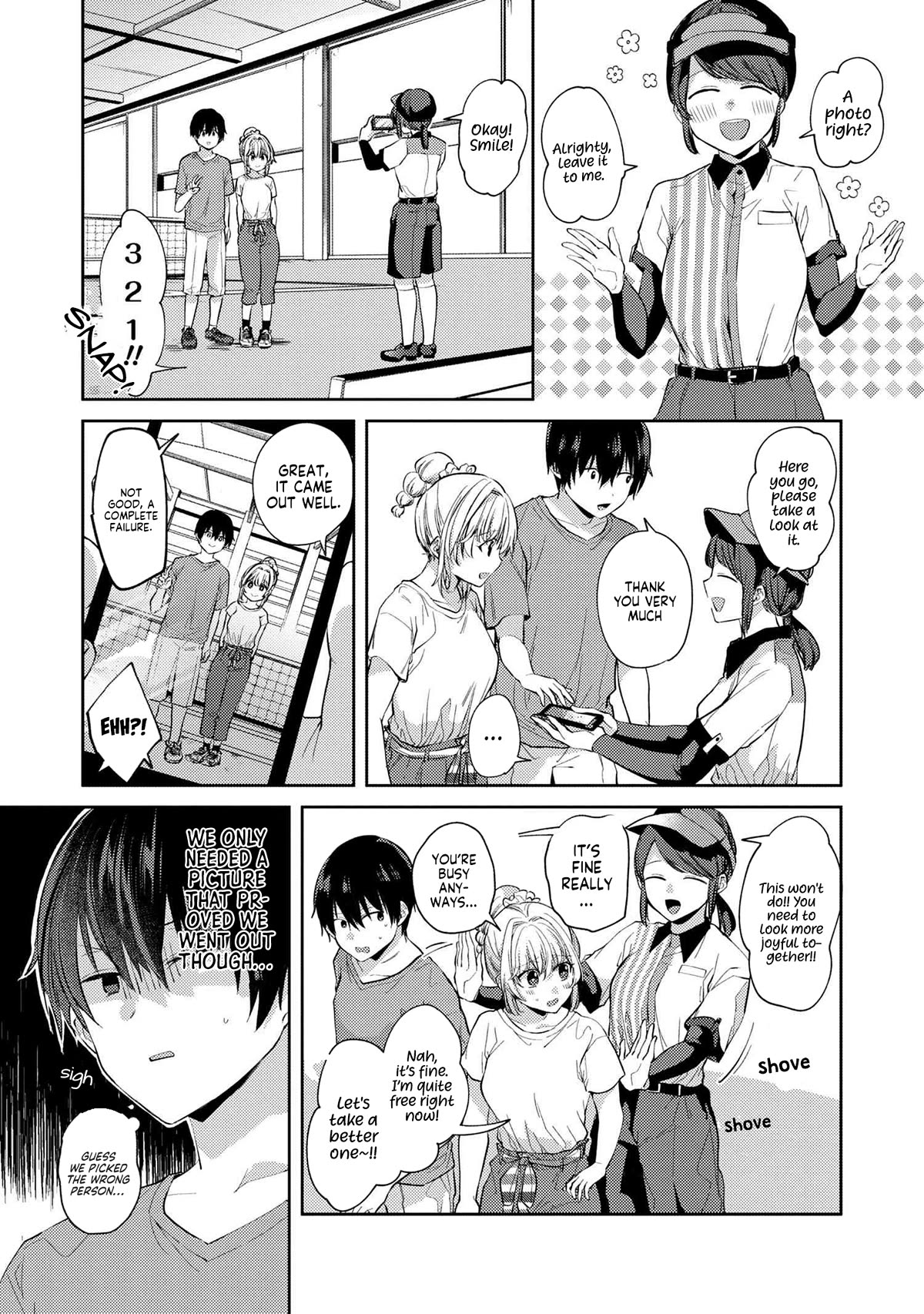About that time I didn't want to have a matchmaking interview, so I set some impossible conditions and then my classmate showed up Chapter 9.1 page 11 - Chapter 9.1: The first date with my 'fiancée' - Part 1