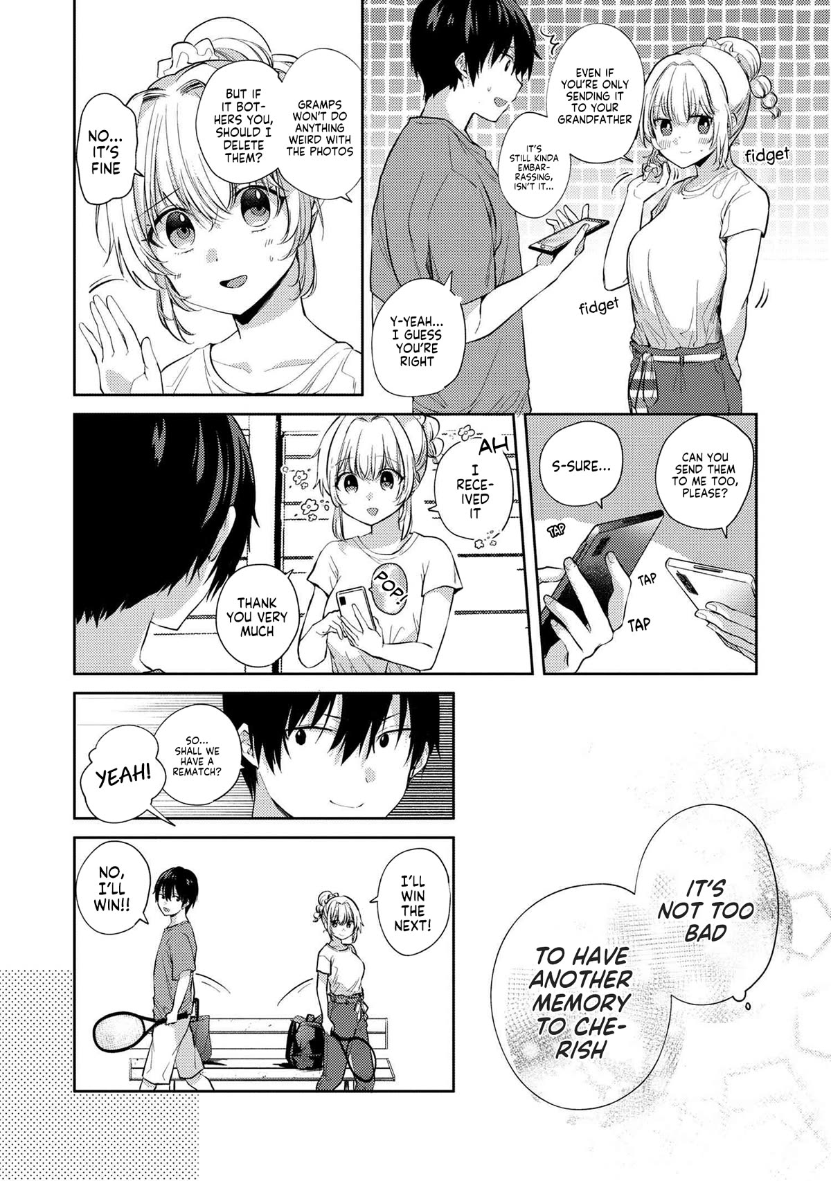 About that time I didn't want to have a matchmaking interview, so I set some impossible conditions and then my classmate showed up Chapter 9.1 page 15 - Chapter 9.1: The first date with my 'fiancée' - Part 1
