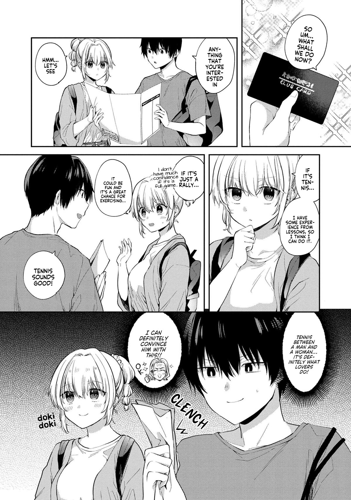 About that time I didn't want to have a matchmaking interview, so I set some impossible conditions and then my classmate showed up Chapter 9.1 page 3 - Chapter 9.1: The first date with my 'fiancée' - Part 1