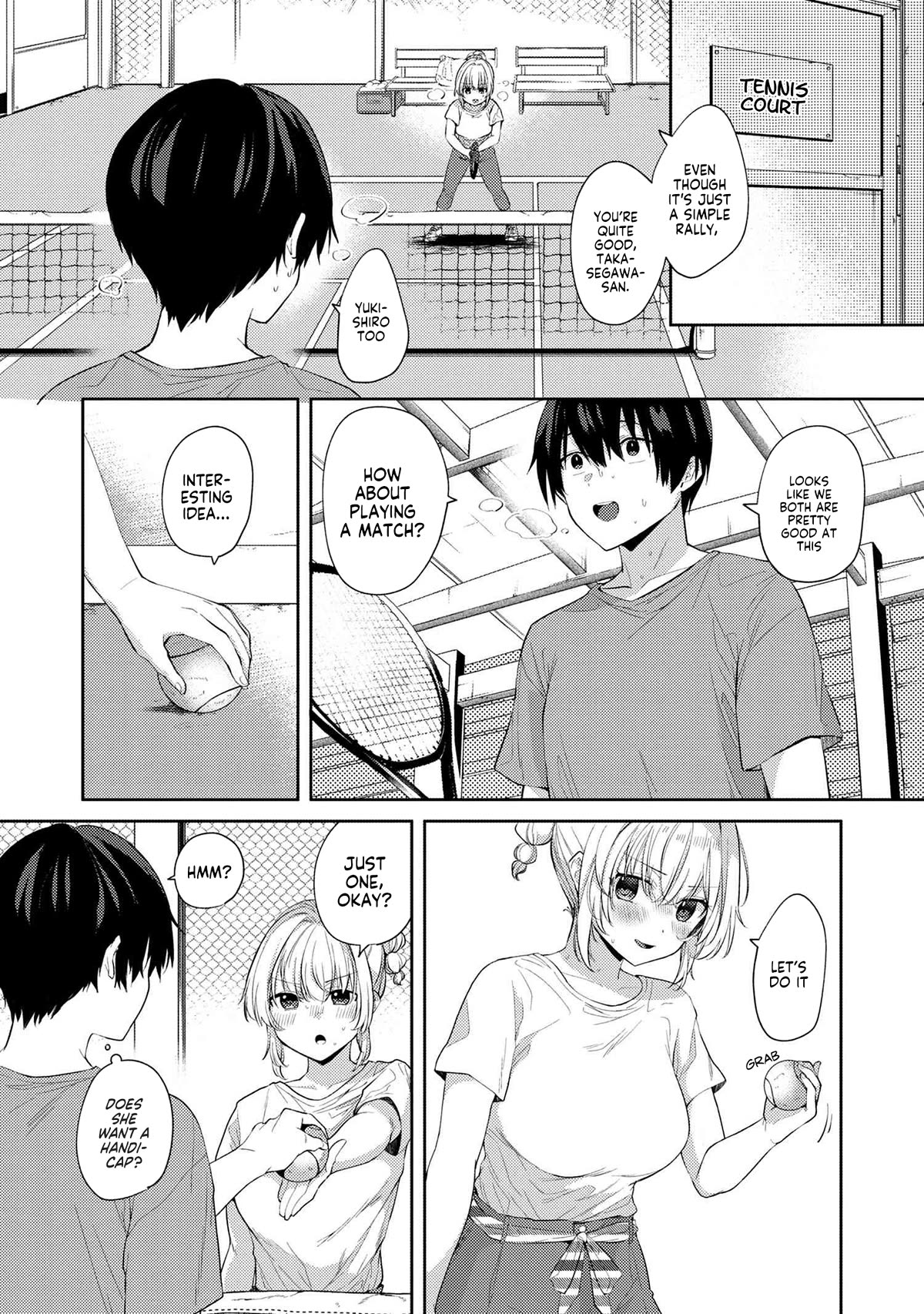 About that time I didn't want to have a matchmaking interview, so I set some impossible conditions and then my classmate showed up Chapter 9.1 page 5 - Chapter 9.1: The first date with my 'fiancée' - Part 1
