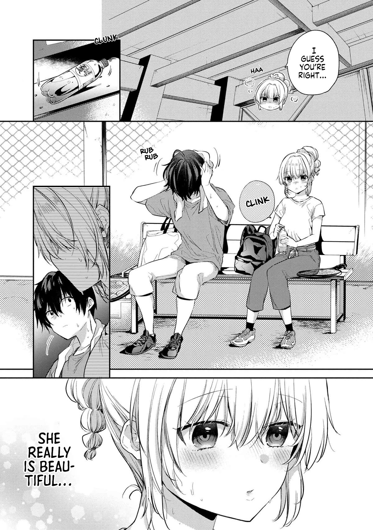 About that time I didn't want to have a matchmaking interview, so I set some impossible conditions and then my classmate showed up Chapter 9.1 page 8 - Chapter 9.1: The first date with my 'fiancée' - Part 1