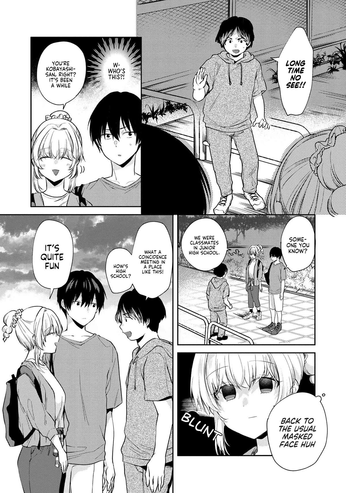 About that time I didn't want to have a matchmaking interview, so I set some impossible conditions and then my classmate showed up Chapter 9.2 page 14 - Chapter 9.2: The first date with my 'fiancée' - Part 2