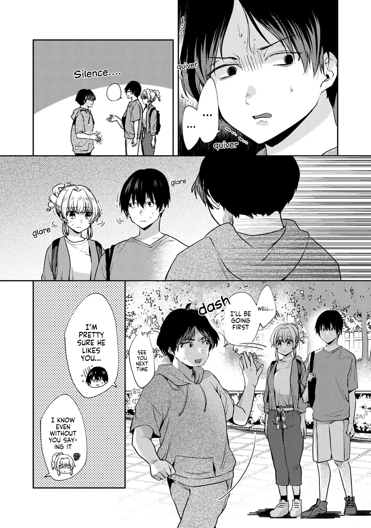 About that time I didn't want to have a matchmaking interview, so I set some impossible conditions and then my classmate showed up Chapter 9.2 page 16 - Chapter 9.2: The first date with my 'fiancée' - Part 2