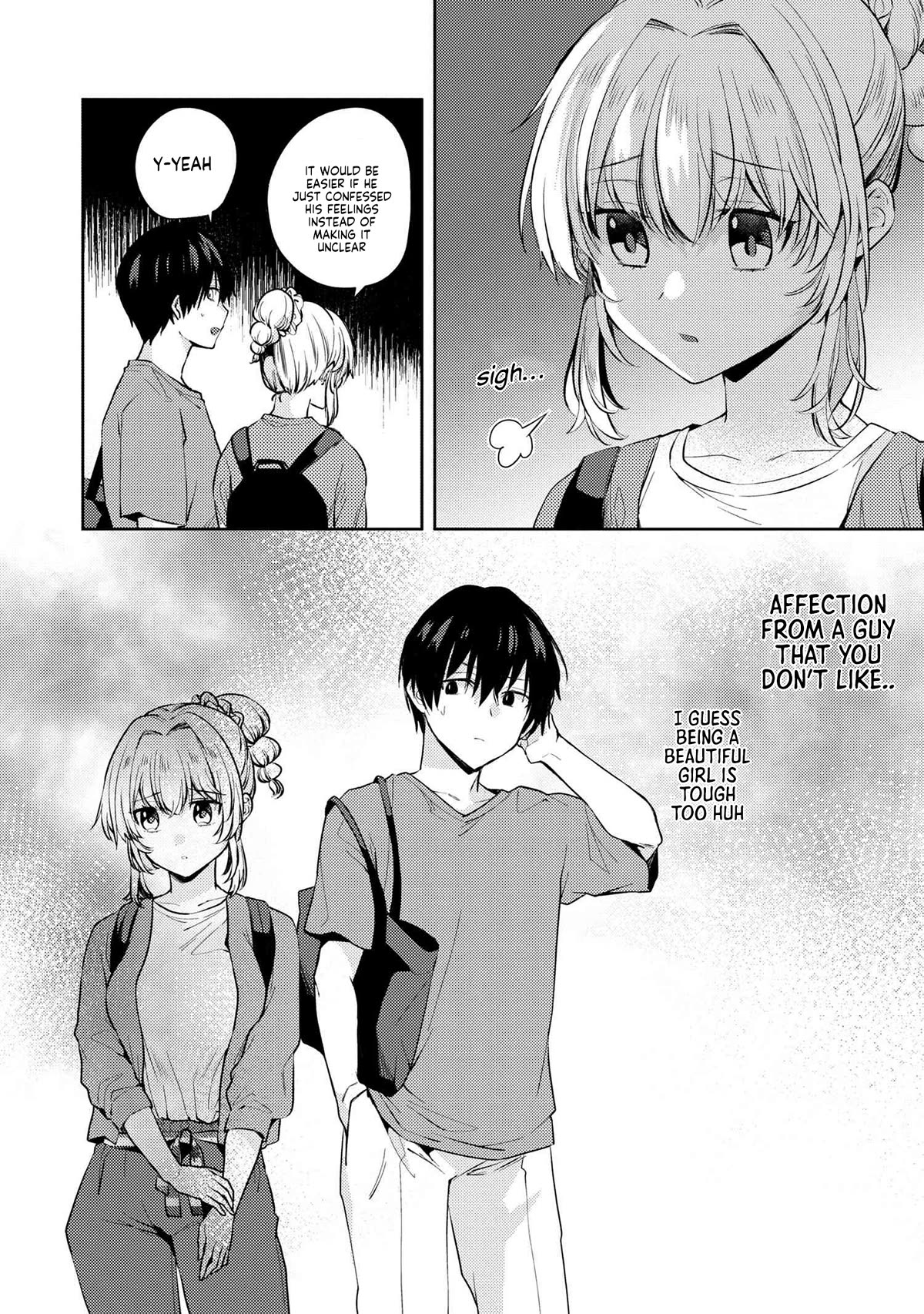 About that time I didn't want to have a matchmaking interview, so I set some impossible conditions and then my classmate showed up Chapter 9.2 page 17 - Chapter 9.2: The first date with my 'fiancée' - Part 2