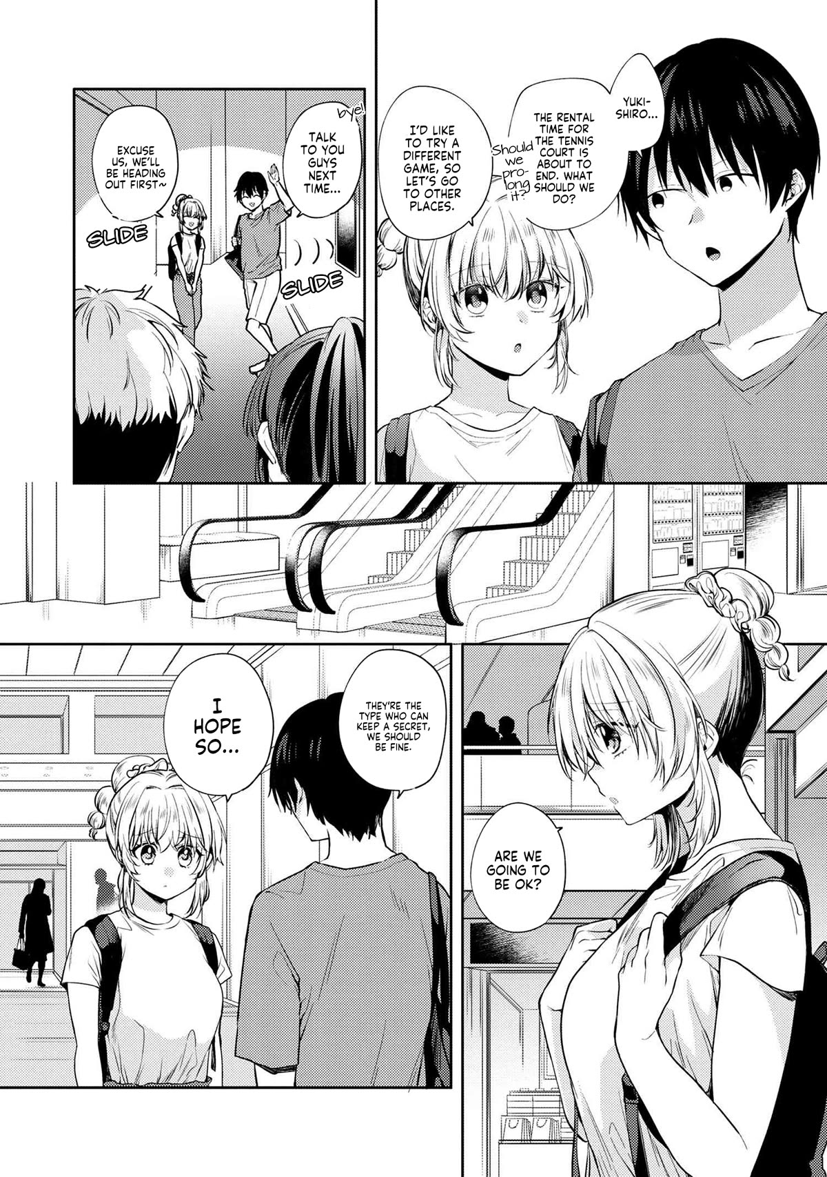 About that time I didn't want to have a matchmaking interview, so I set some impossible conditions and then my classmate showed up Chapter 9.2 page 6 - Chapter 9.2: The first date with my 'fiancée' - Part 2