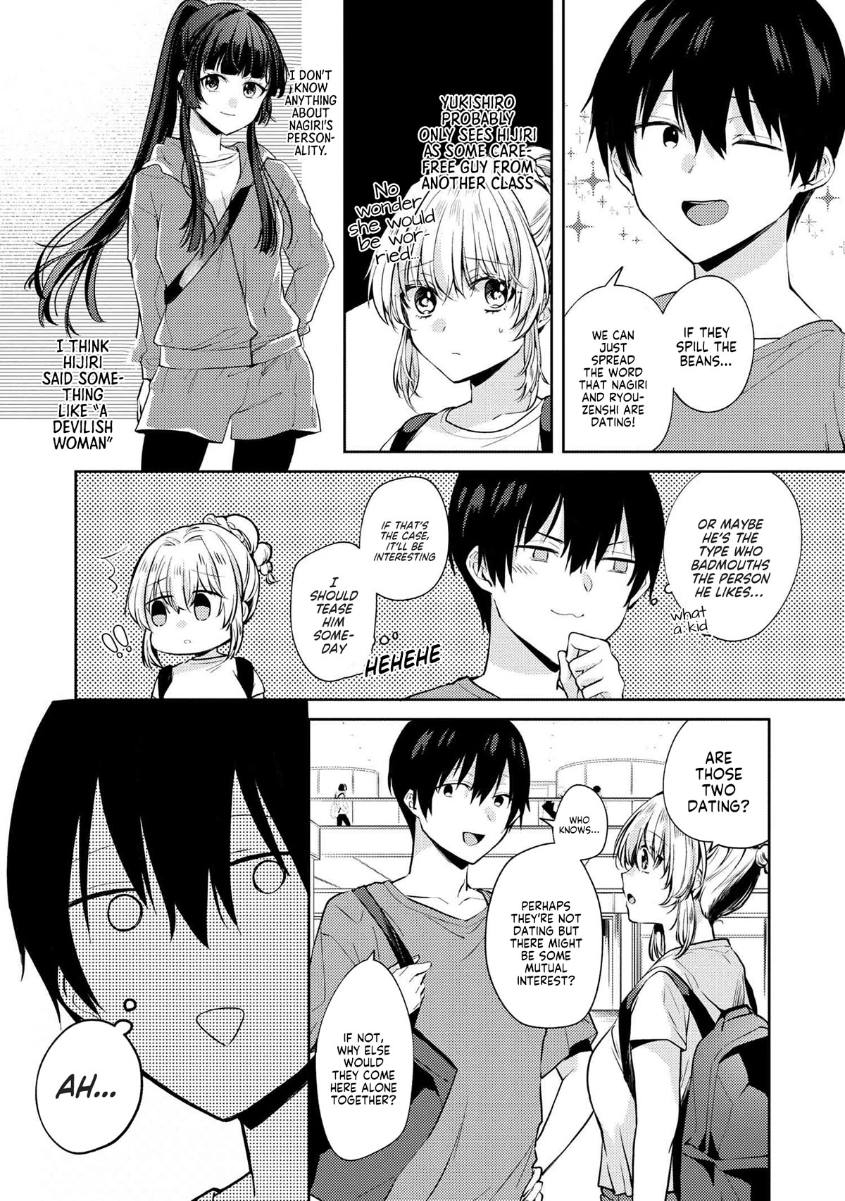 About that time I didn't want to have a matchmaking interview, so I set some impossible conditions and then my classmate showed up Chapter 9.2 page 7 - Chapter 9.2: The first date with my 'fiancée' - Part 2