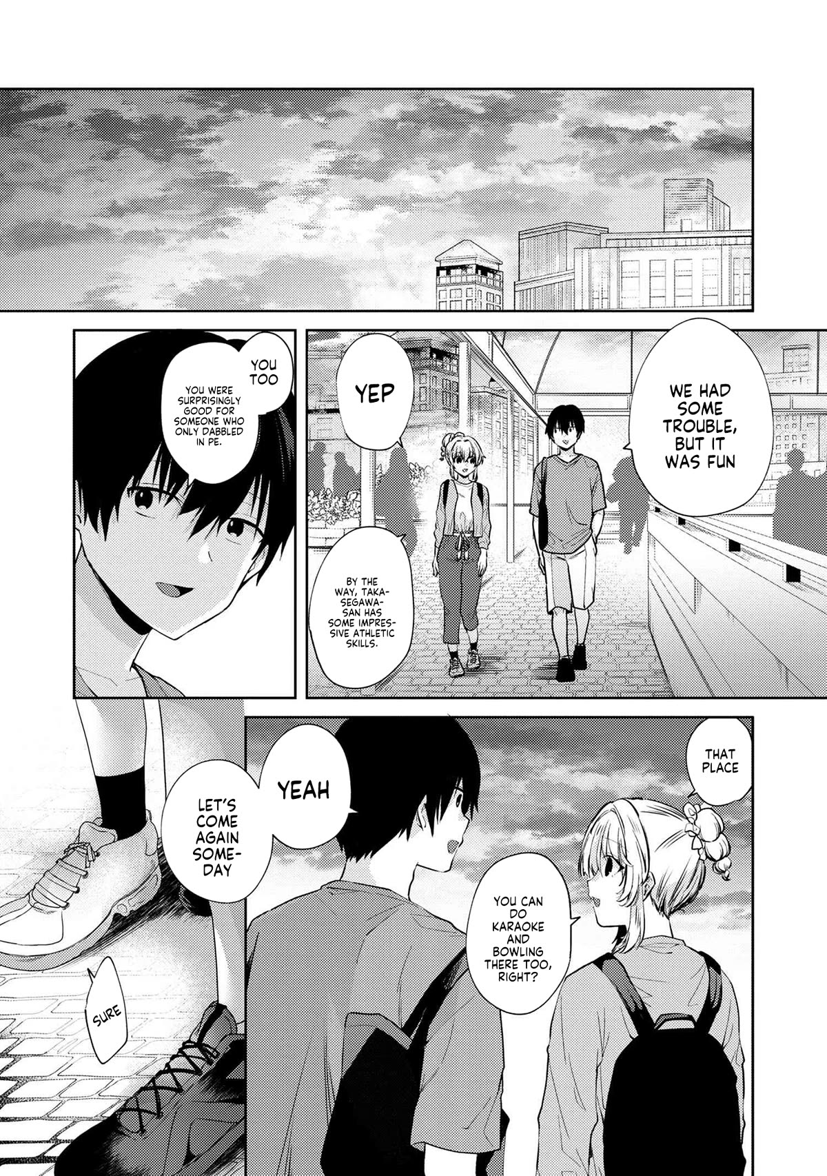 About that time I didn't want to have a matchmaking interview, so I set some impossible conditions and then my classmate showed up Chapter 9.2 page 9 - Chapter 9.2: The first date with my 'fiancée' - Part 2